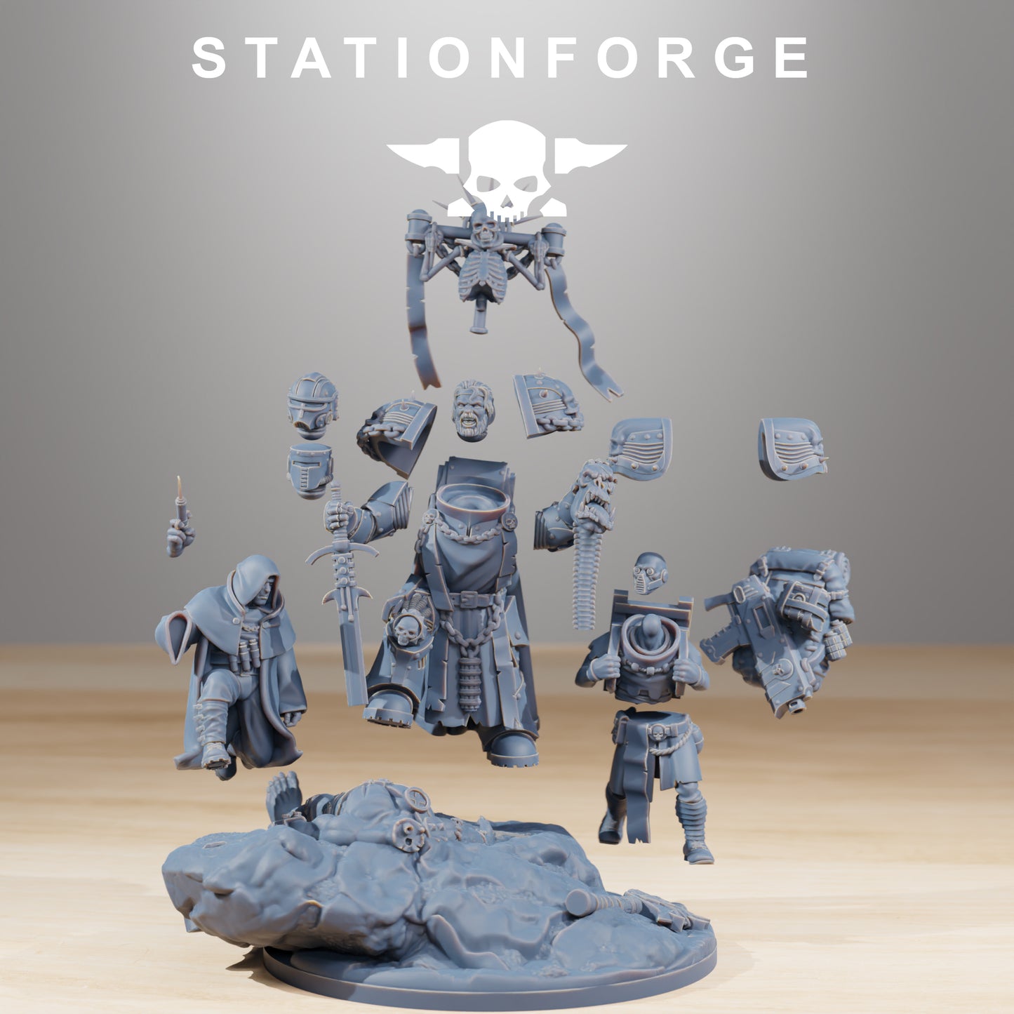 Product photo Tabletop 28mm The Printing Goes Ever On (TPGEO) 0: Socratis Grandmaster