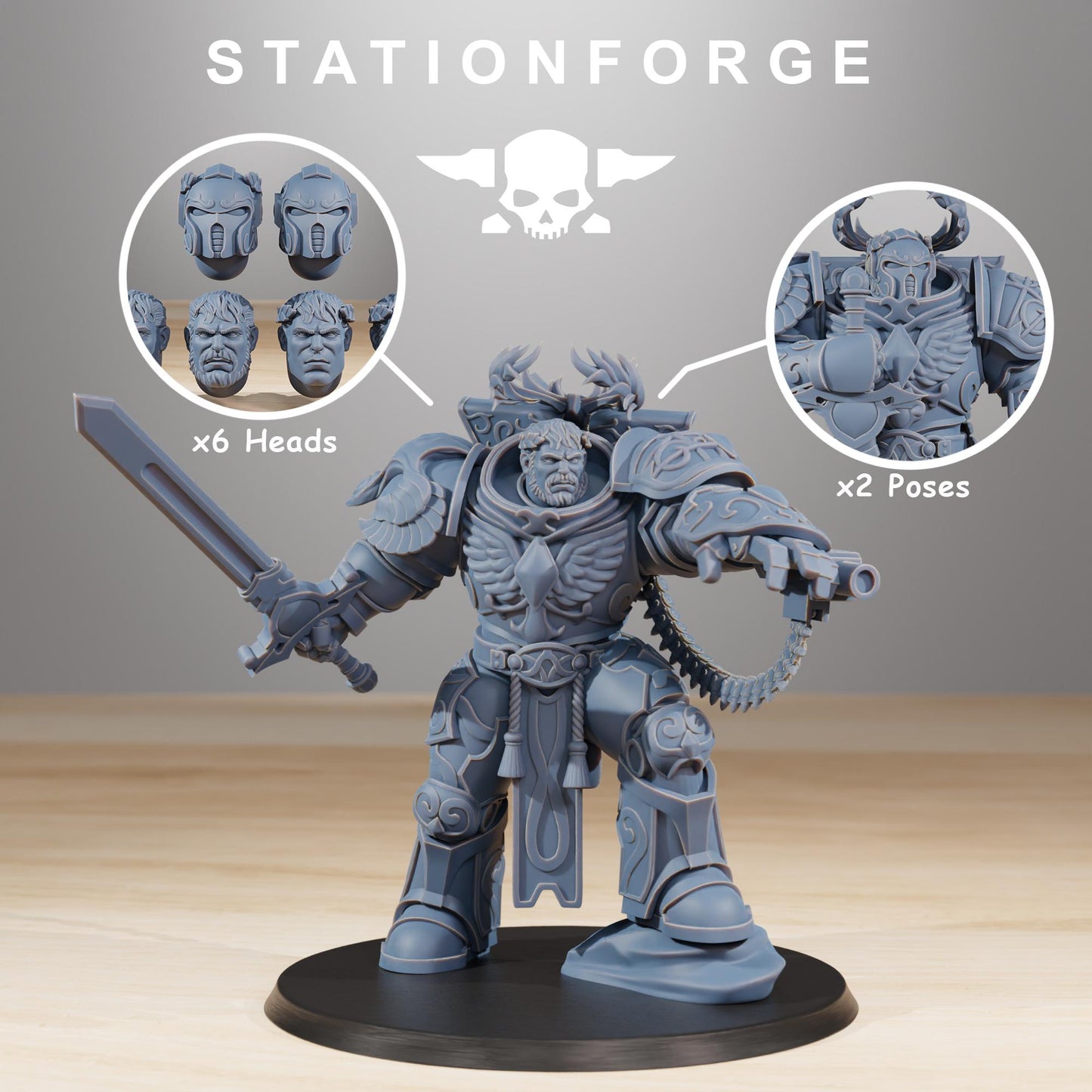 Product photo Tabletop 28mm The Printing Goes Ever On (TPGEO) 0: Socratis Archon