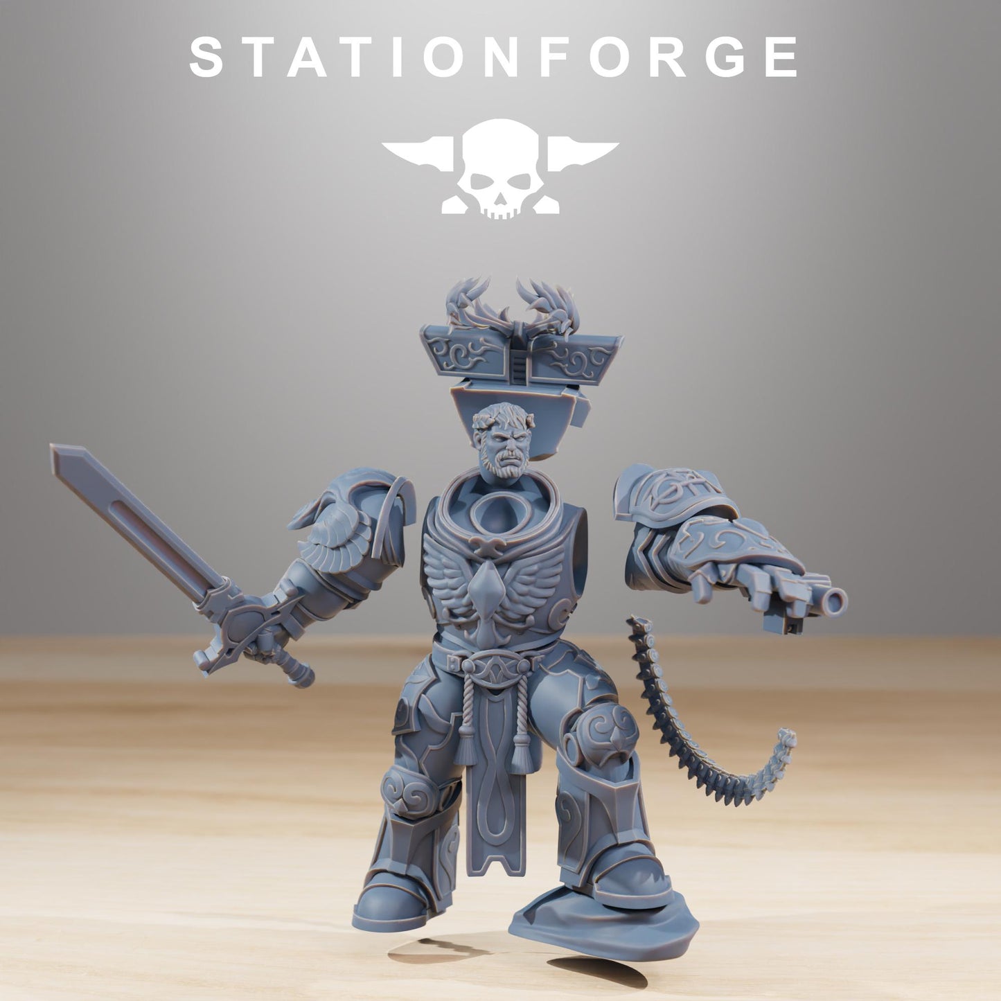 Product photo Tabletop 28mm The Printing Goes Ever On (TPGEO) 0: Socratis Archon