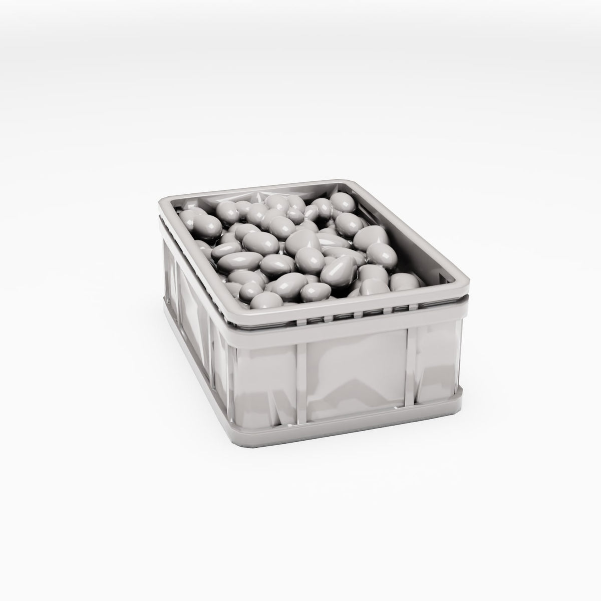 Diorama model-building product photo 3: Diorama Market: Produce Crate (Ref. 818D)