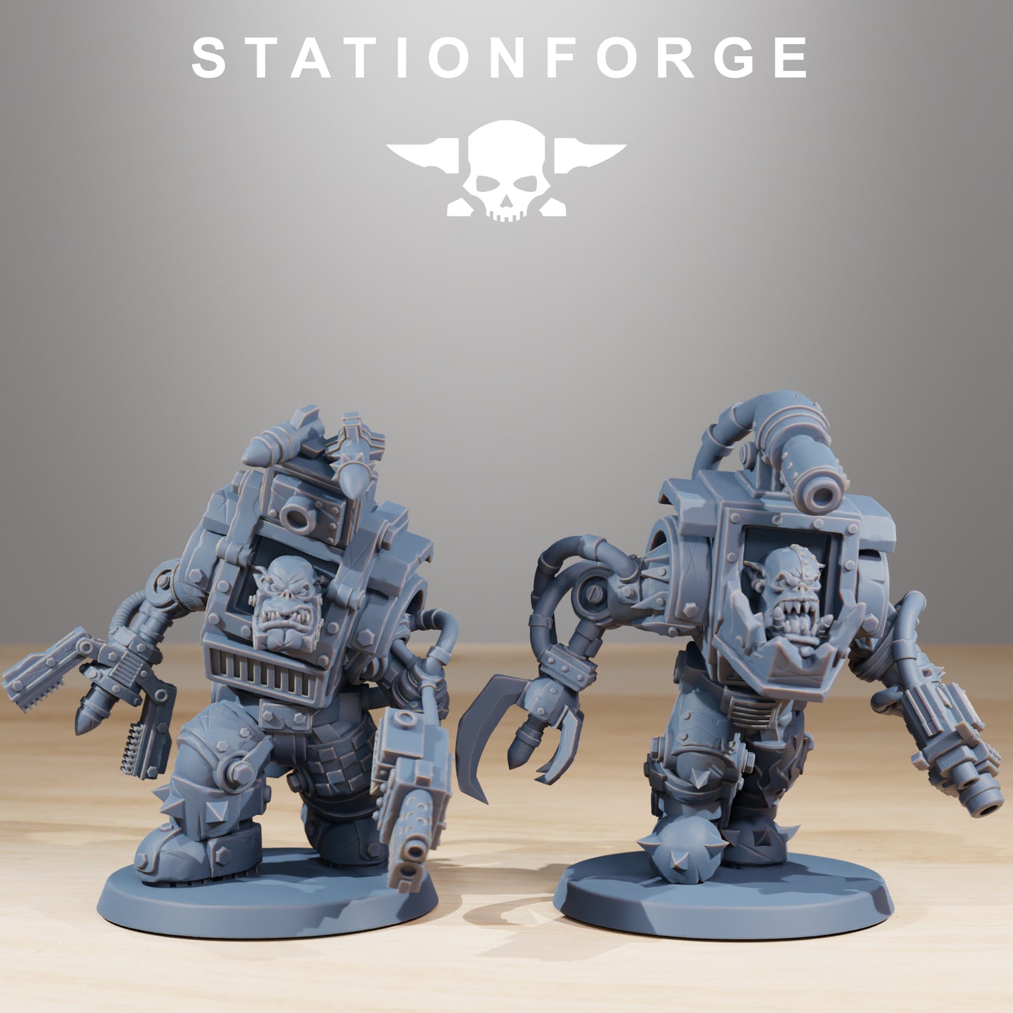 Product photo Tabletop 28mm The Printing Goes Ever On (TPGEO) 0: Orkaz Steelbrutes