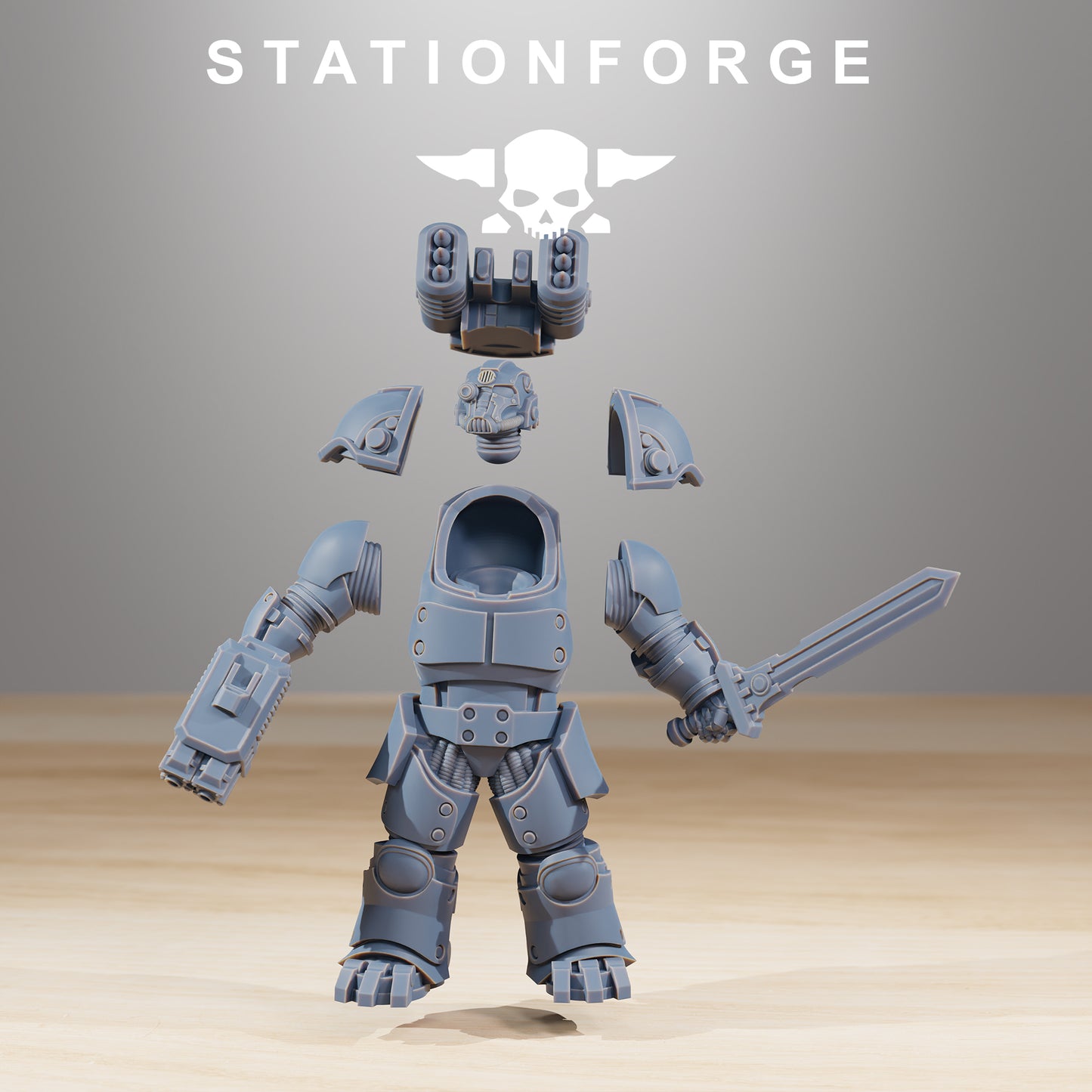 Produktfoto Tabletop 28mm The Printing Goes Ever On (TPGEO) 0: Socratis Vanguard