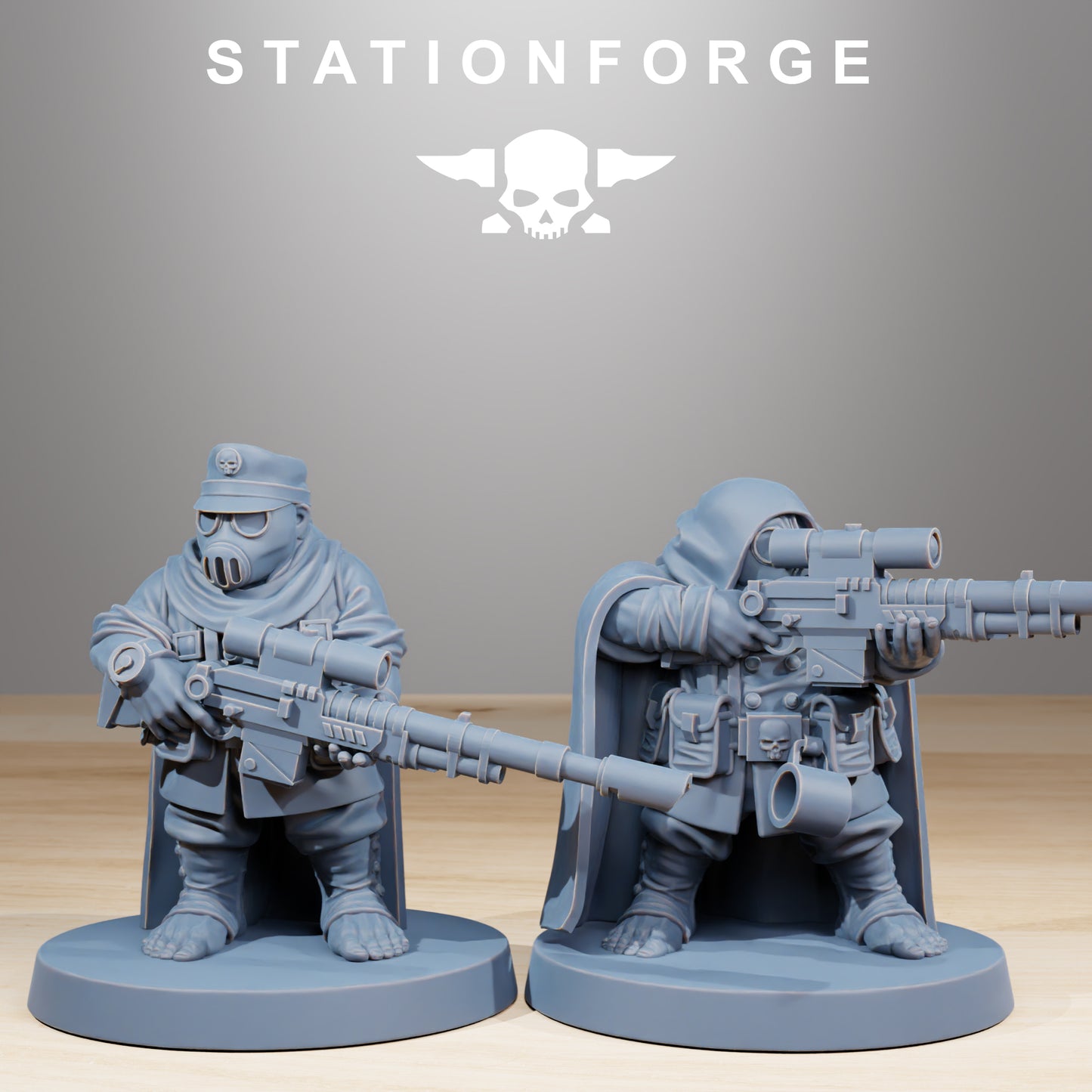 Product photo Tabletop 28mm The Printing Goes Ever On (TPGEO) 0: GrimGuard Skulldarts