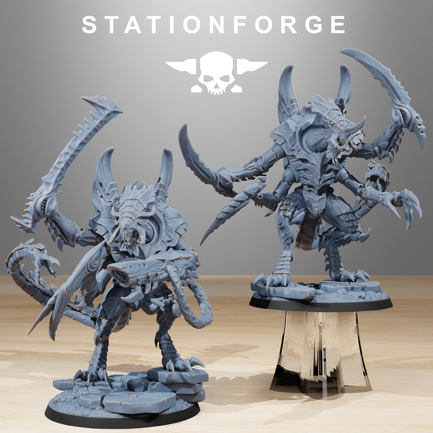 Product photo Tabletop 28mm The Printing Goes Ever On (TPGEO) 0: Xenarid Nyxar