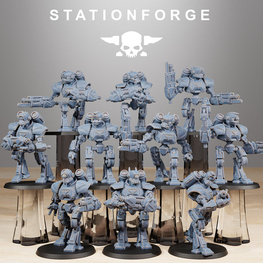 Product photo Tabletop 28mm The Printing Goes Ever On (TPGEO) 0: Scavenger Mechanods