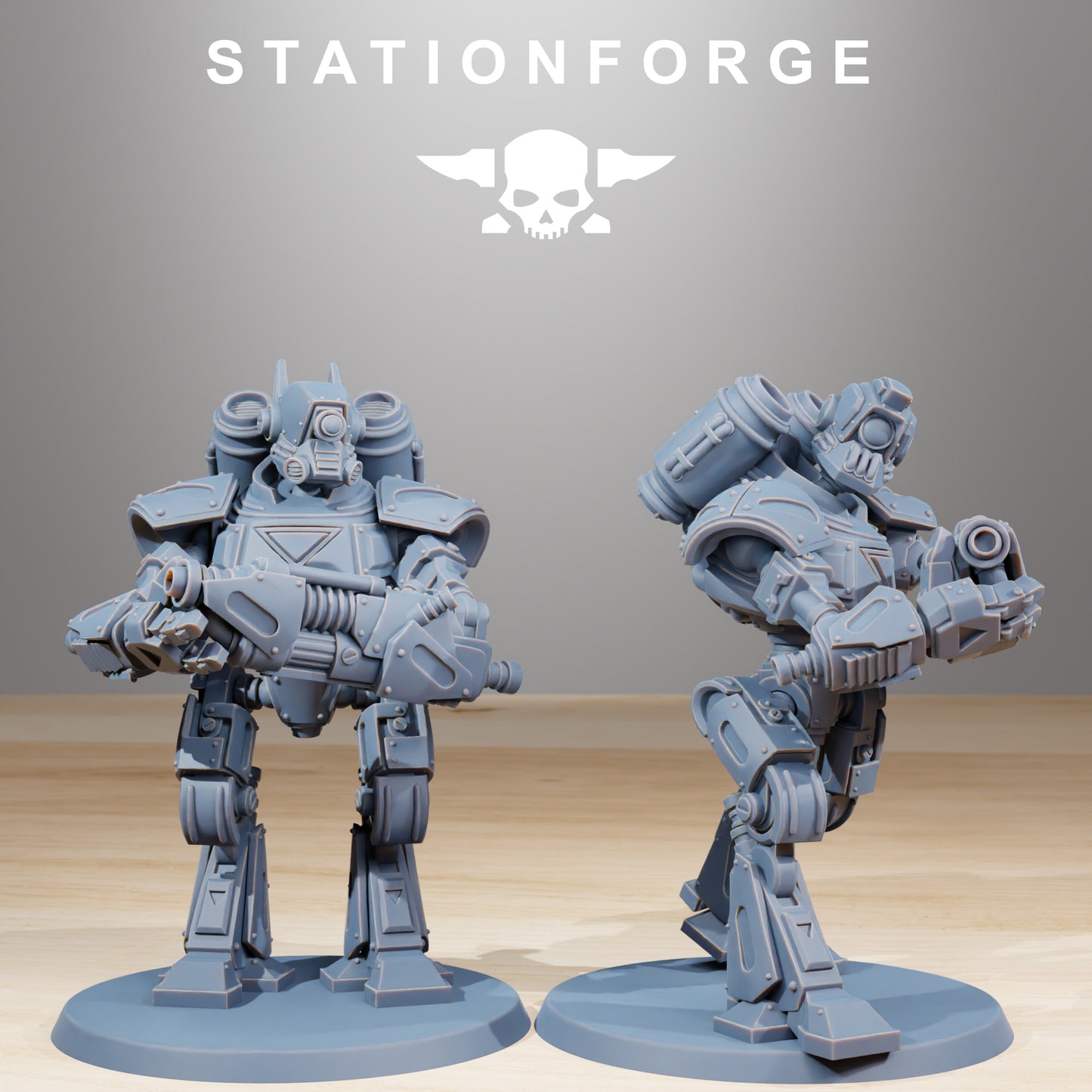 Product photo Tabletop 28mm The Printing Goes Ever On (TPGEO) 0: Scavenger Mechanods