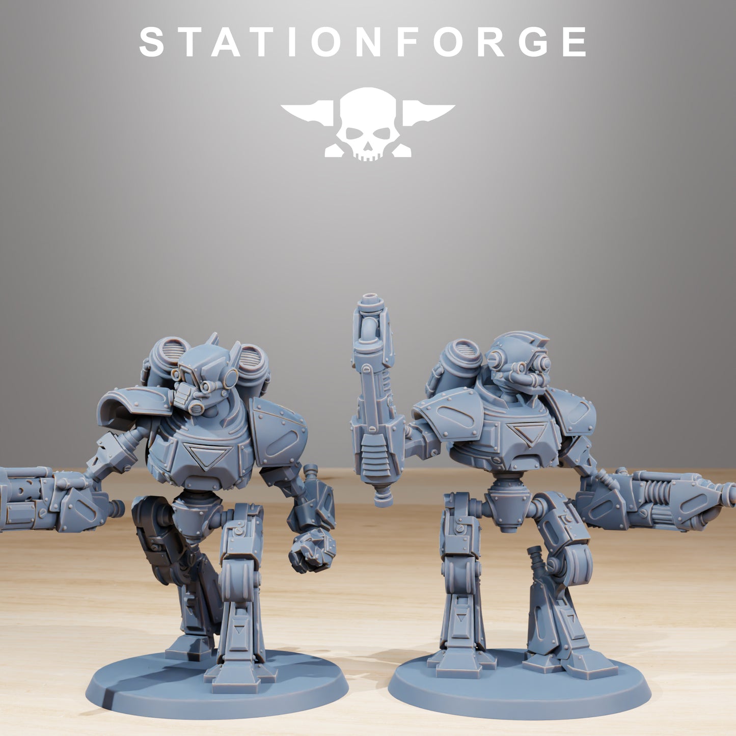 Product photo Tabletop 28mm The Printing Goes Ever On (TPGEO) 0: Scavenger Mechanods