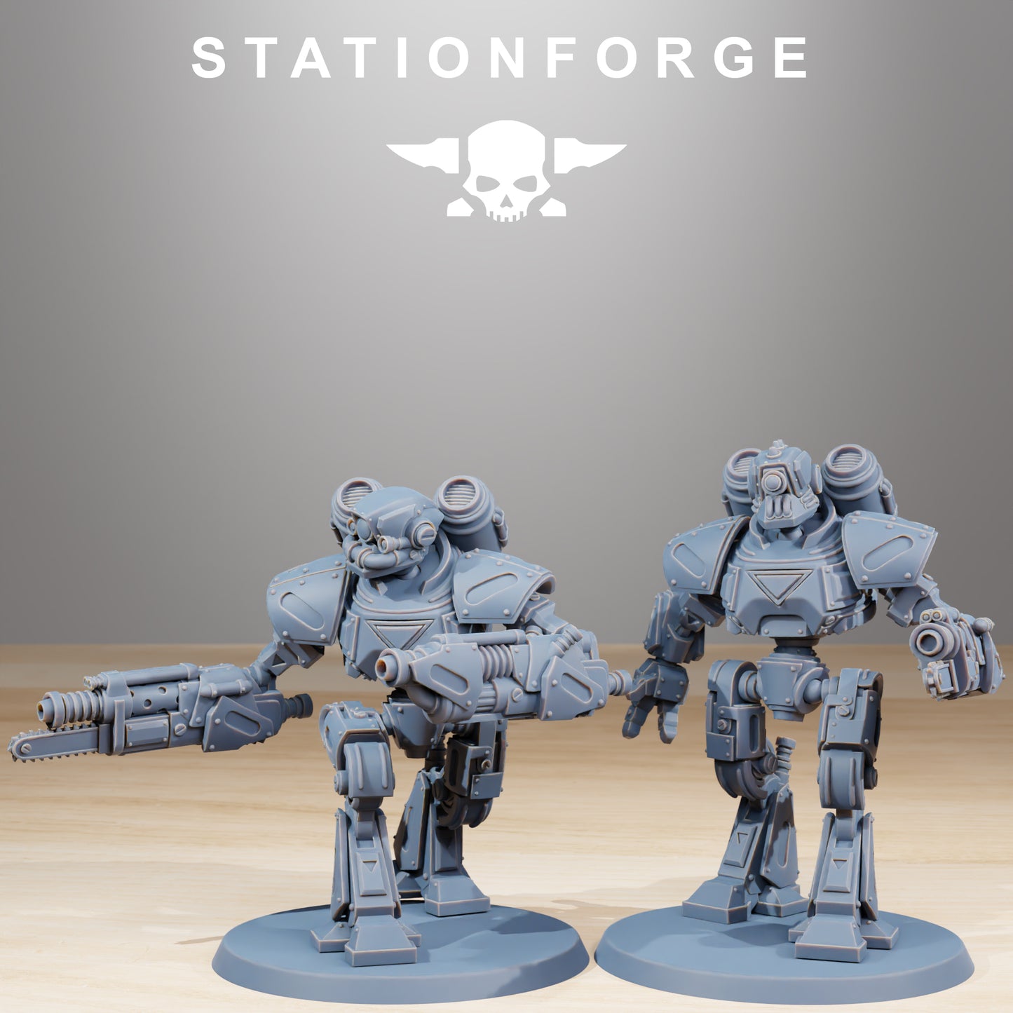 Product photo Tabletop 28mm The Printing Goes Ever On (TPGEO) 0: Scavenger Mechanods