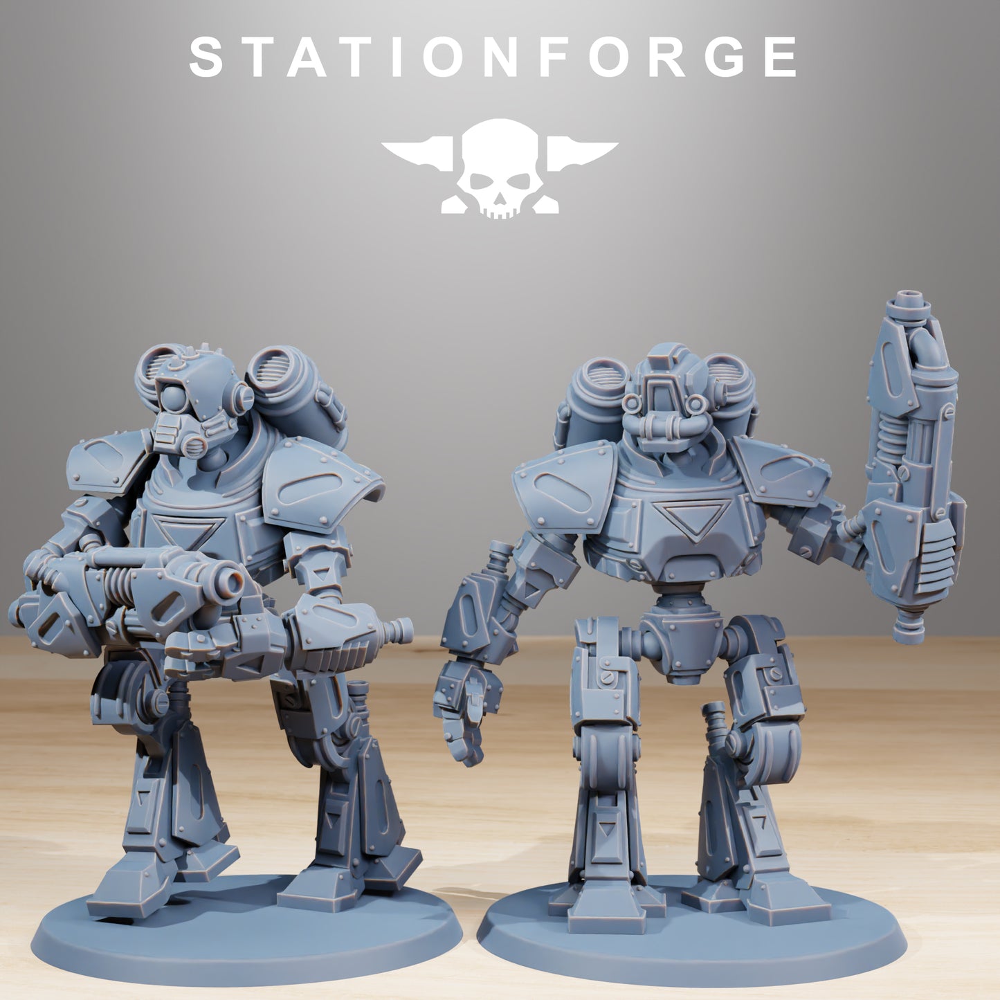 Product photo Tabletop 28mm The Printing Goes Ever On (TPGEO) 0: Scavenger Mechanods