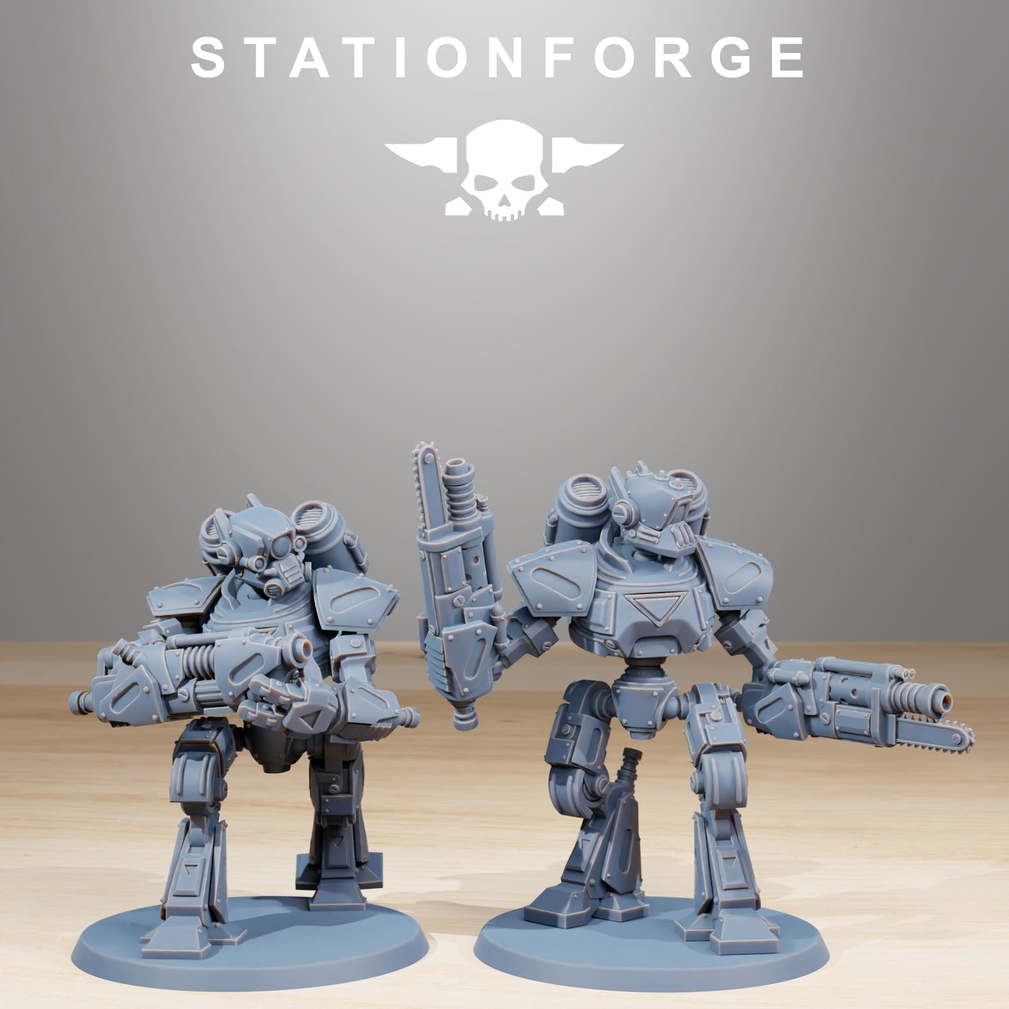 Product photo Tabletop 28mm The Printing Goes Ever On (TPGEO) 0: Scavenger Mechanods