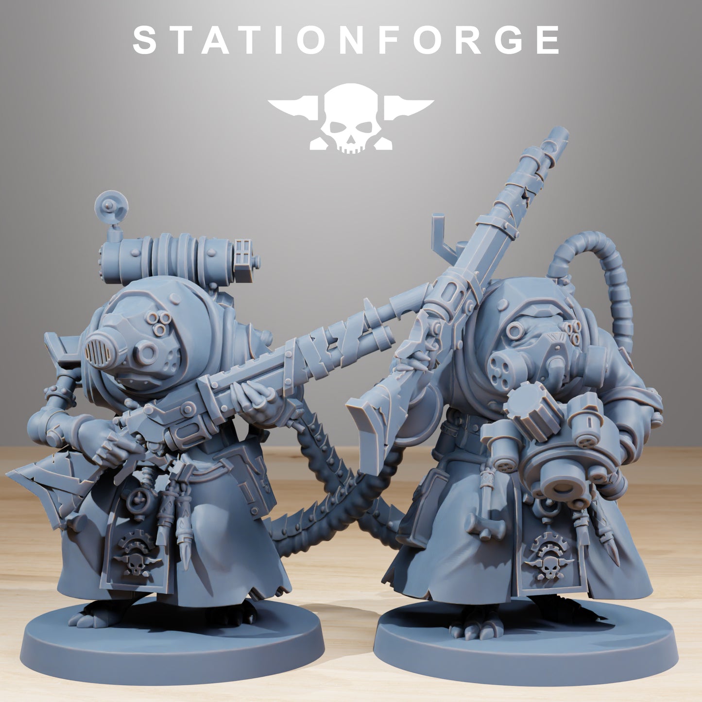 Product photo Tabletop 28mm The Printing Goes Ever On (TPGEO) 0: Raticus Grunts