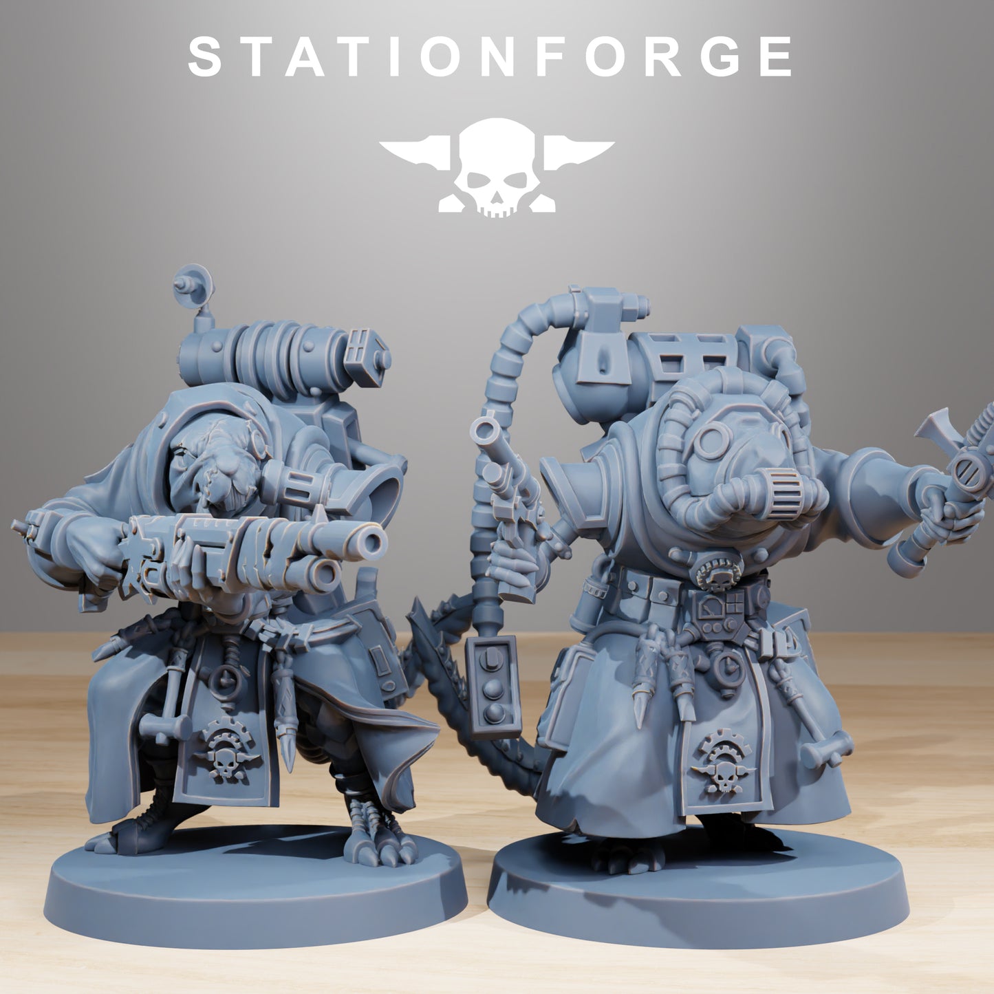 Product photo Tabletop 28mm The Printing Goes Ever On (TPGEO) 0: Raticus Grunts