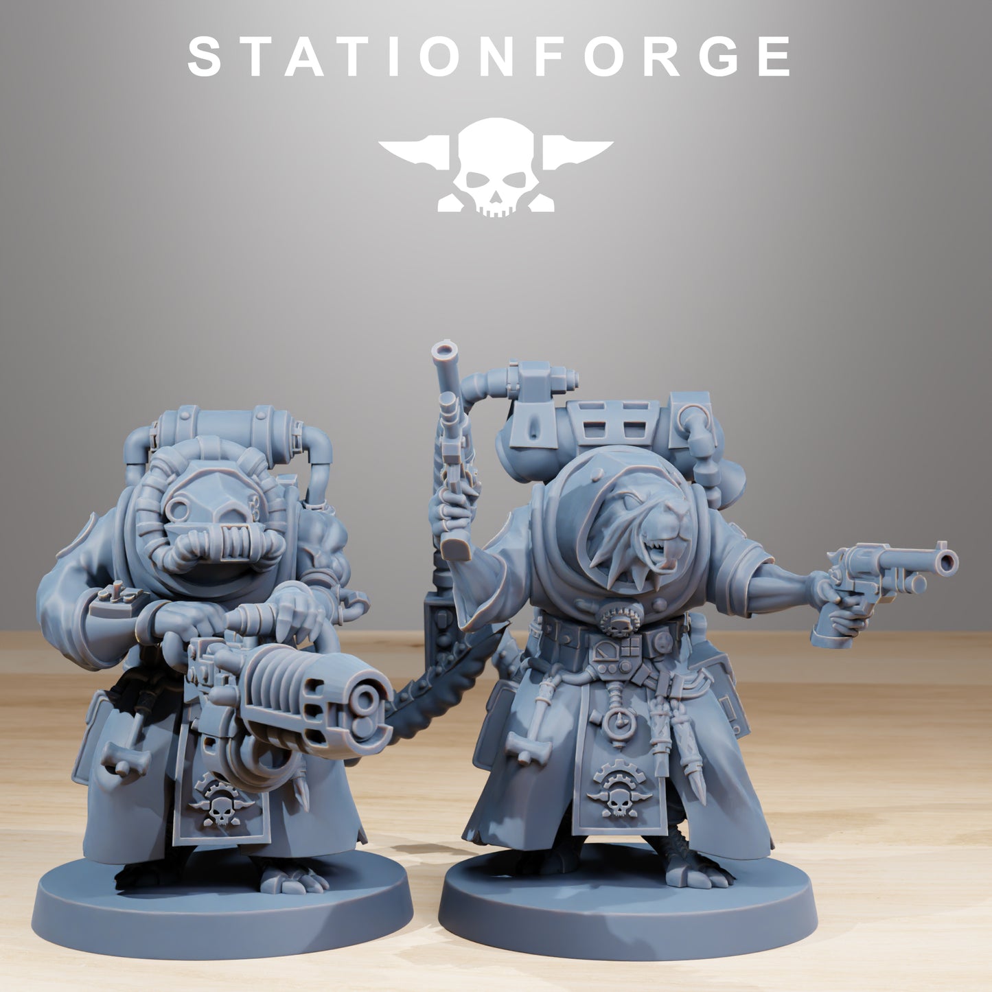 Product photo Tabletop 28mm The Printing Goes Ever On (TPGEO) 0: Raticus Grunts