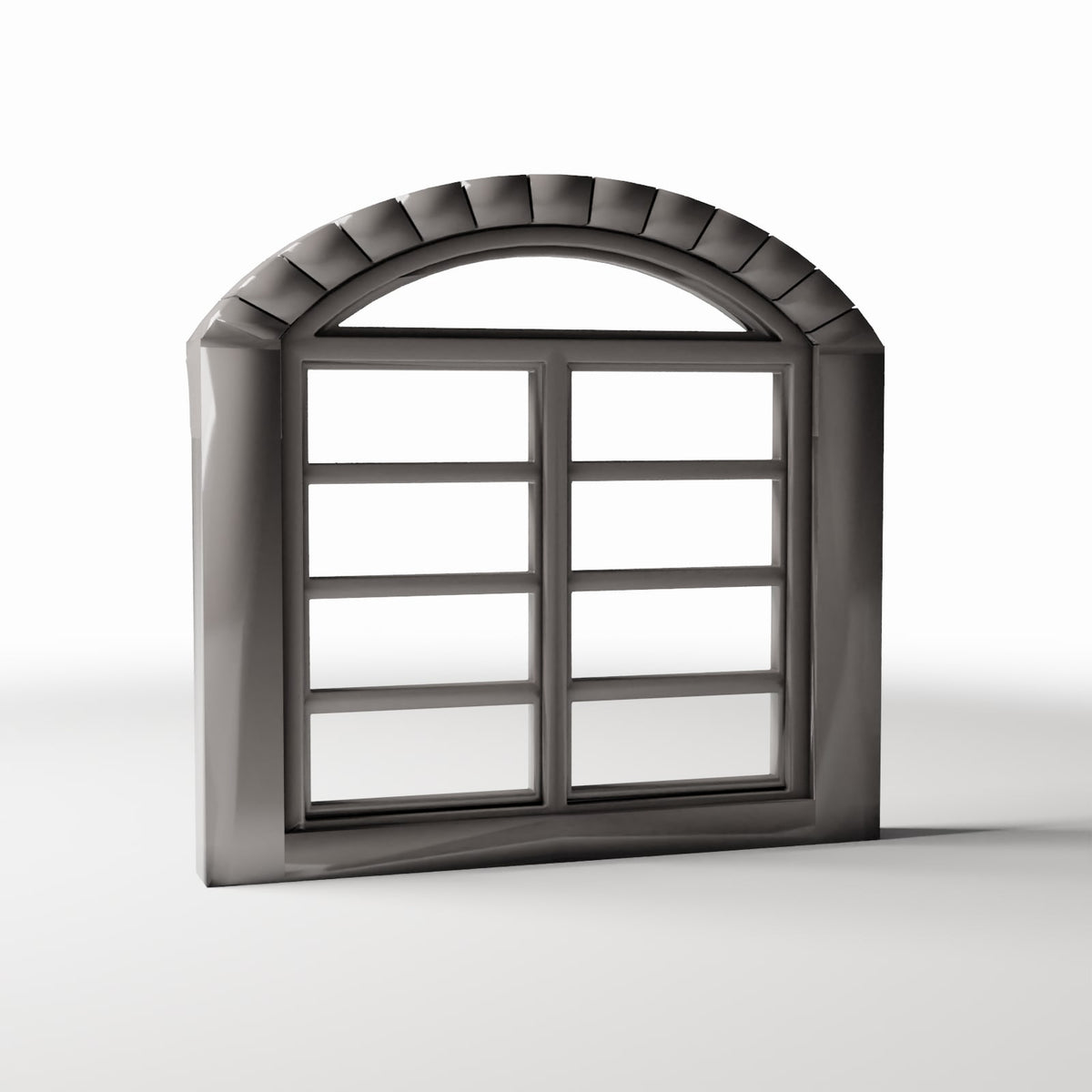 Diorama model-building product photo 3: Diorama Architecture: Large Neoclassical Double Window (Ref. 875D)