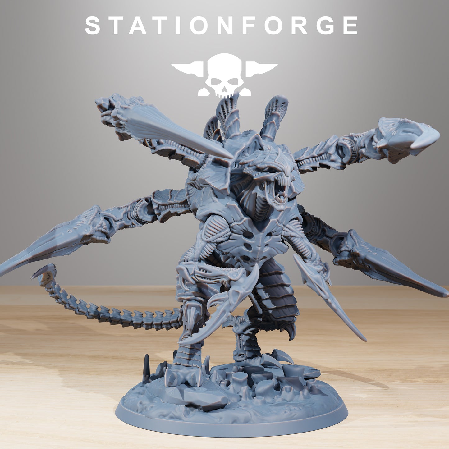 Product photo Tabletop 28mm The Printing Goes Ever On (TPGEO) 0: Xenarid Ravage Howler