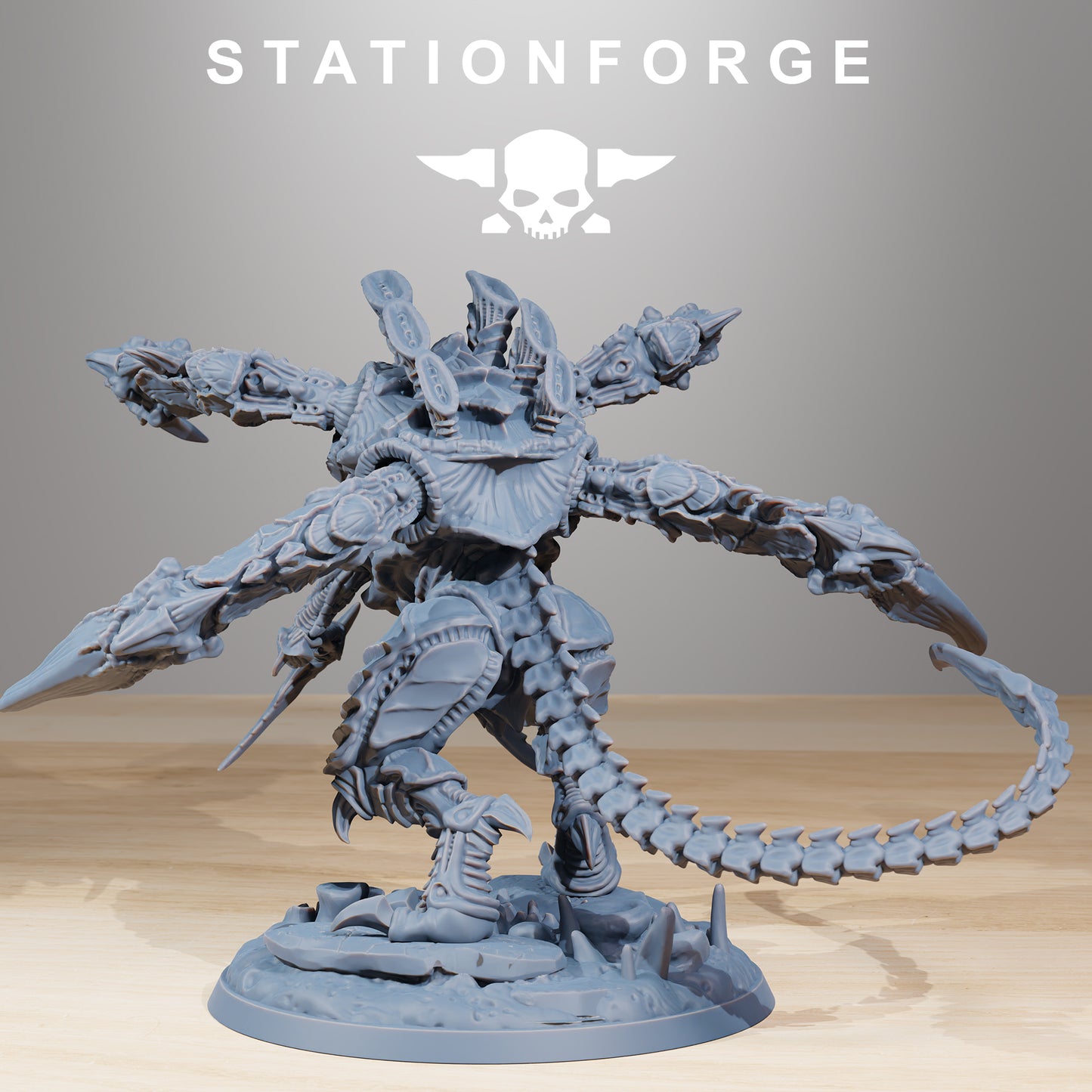 Product photo Tabletop 28mm The Printing Goes Ever On (TPGEO) 0: Xenarid Ravage Howler