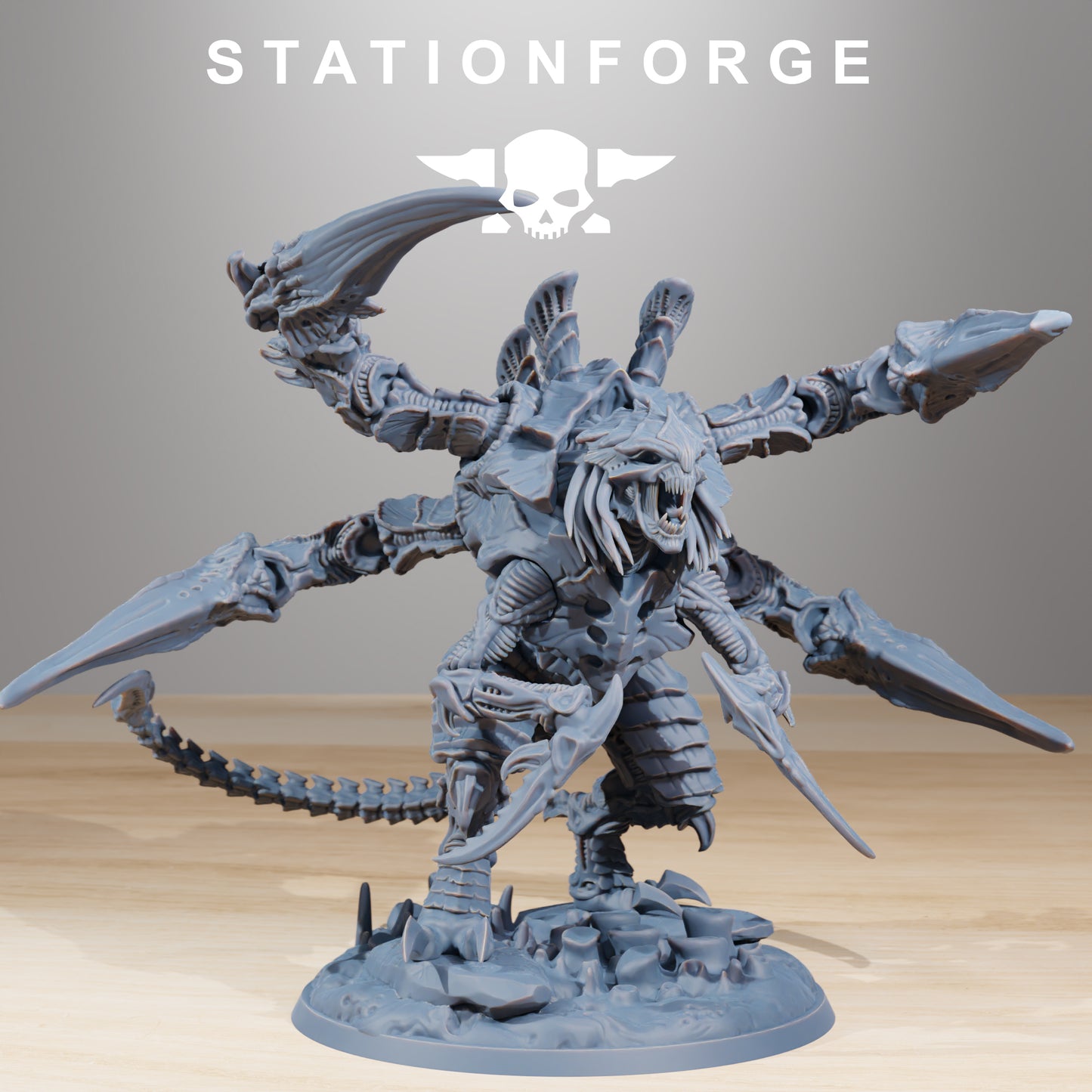 Product photo Tabletop 28mm The Printing Goes Ever On (TPGEO) 0: Xenarid Ravage Howler