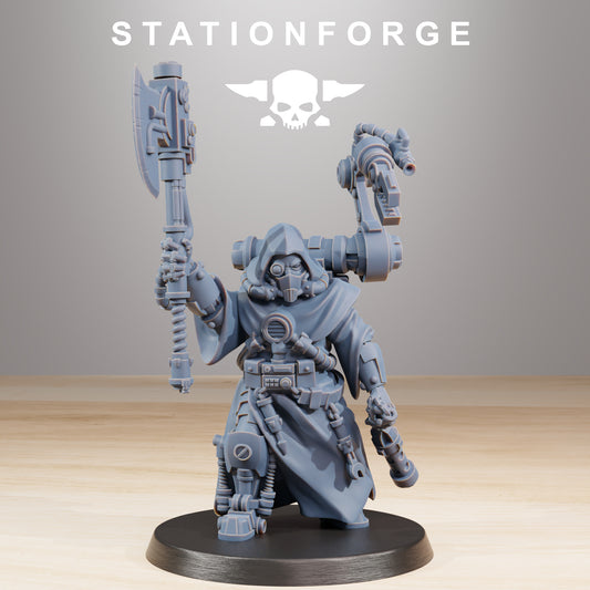 Product photo Tabletop 28mm The Printing Goes Ever On (TPGEO) 0: Scavenger Commander