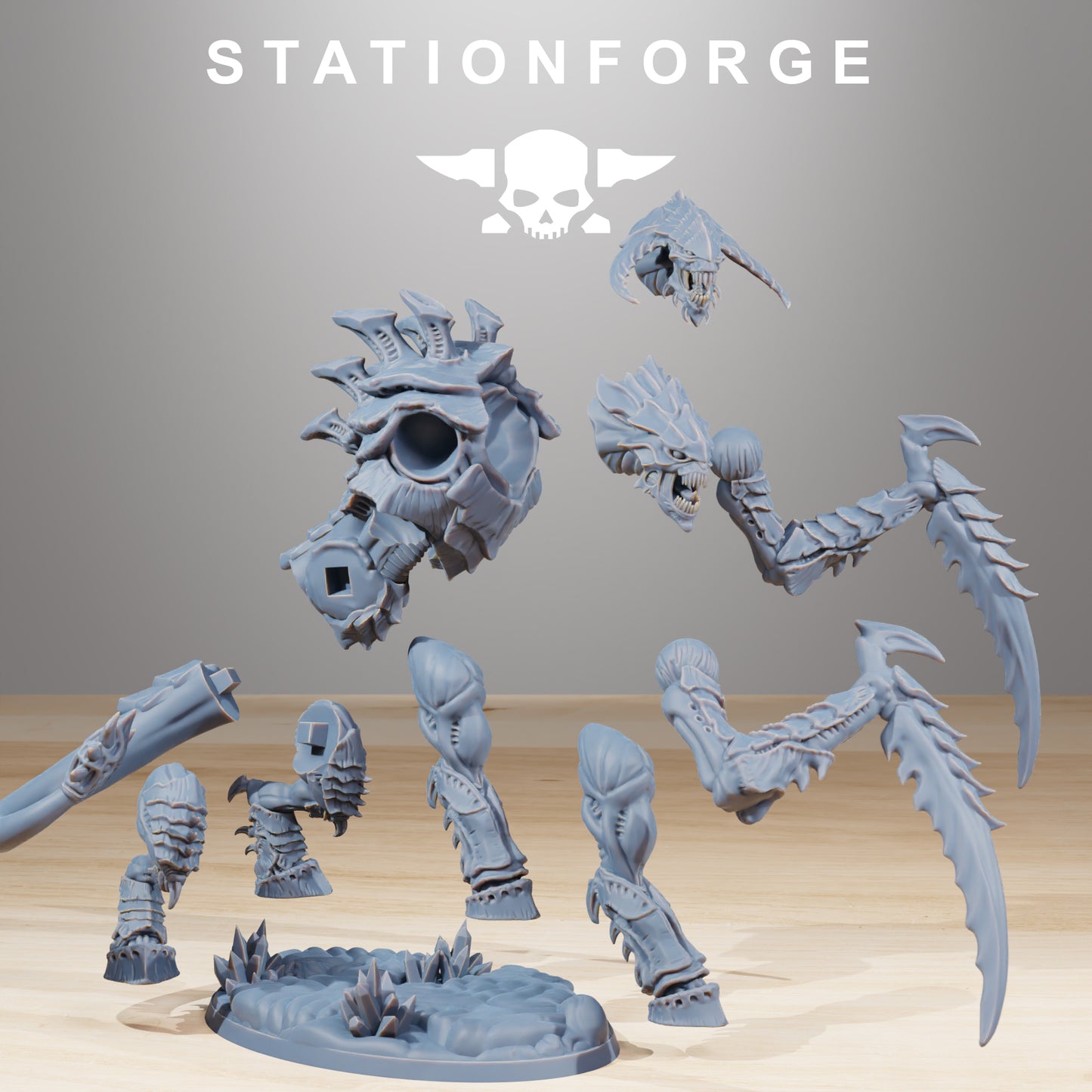 Produktfoto Tabletop 28mm The Printing Goes Ever On (TPGEO) 0: Xenarid Necrothorn