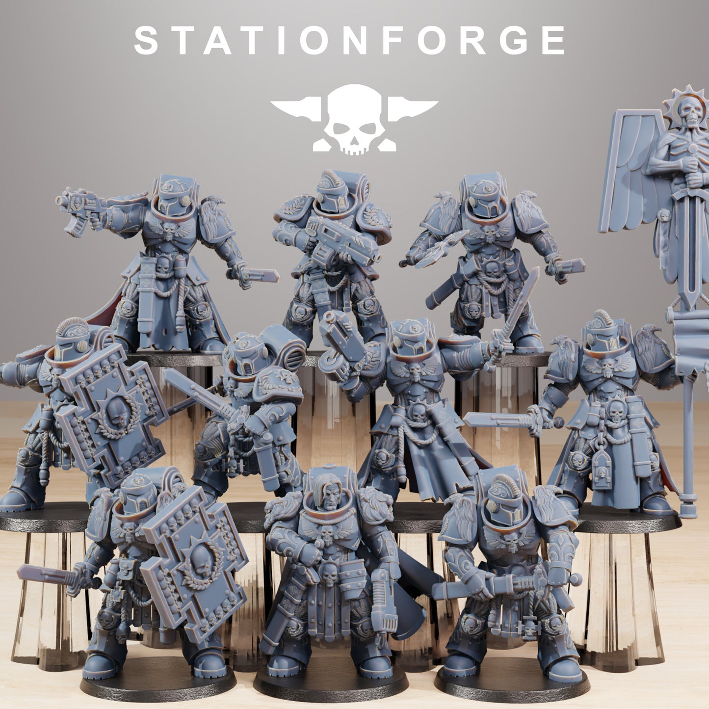Produktfoto Tabletop 28mm The Printing Goes Ever On (TPGEO) 0: Socratis Guardsmen