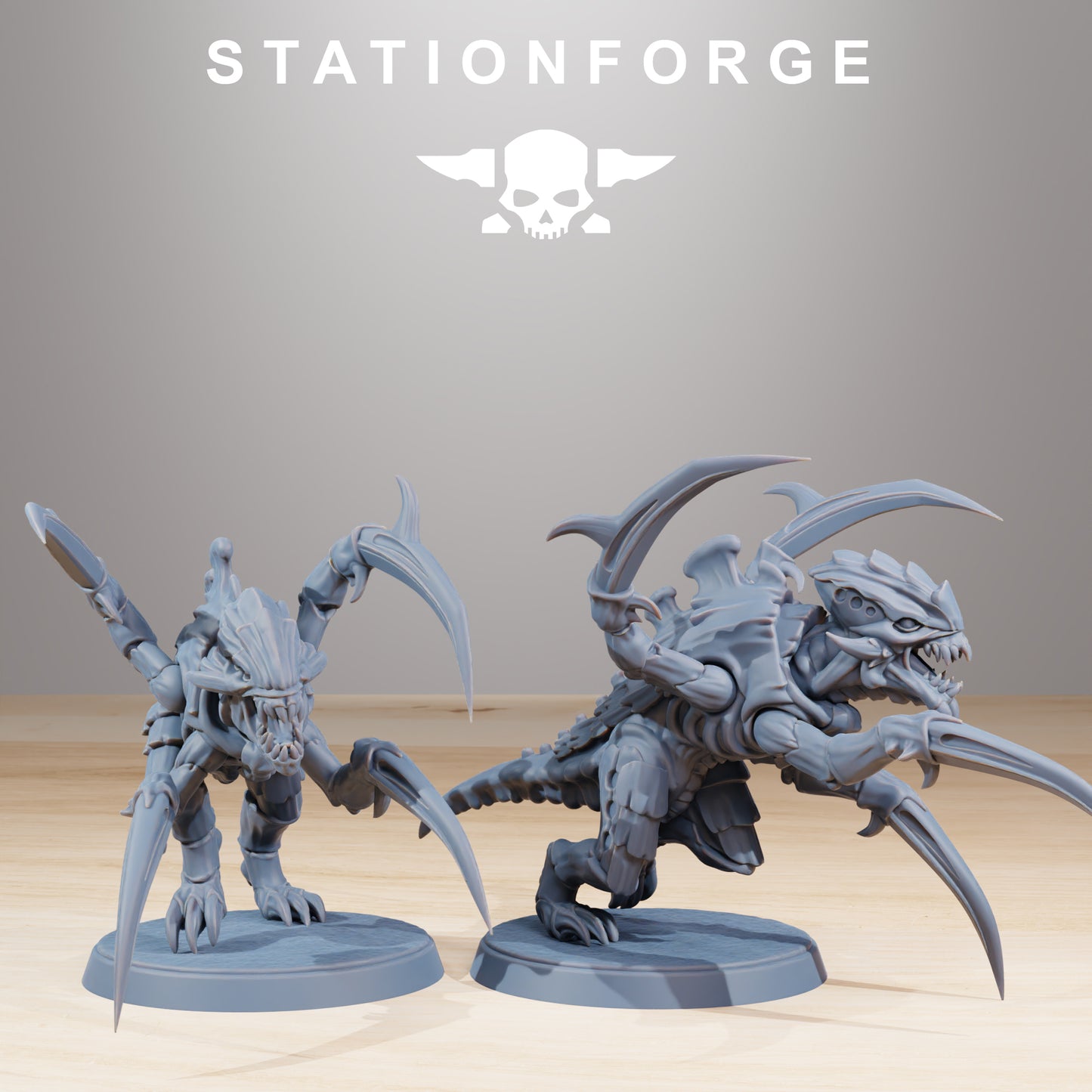 Produktfoto Tabletop 28mm The Printing Goes Ever On (TPGEO) 0: Xenarid Infantry Melee Unit