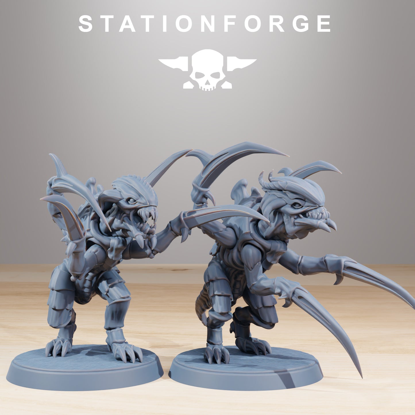 Produktfoto Tabletop 28mm The Printing Goes Ever On (TPGEO) 0: Xenarid Infantry Melee Unit