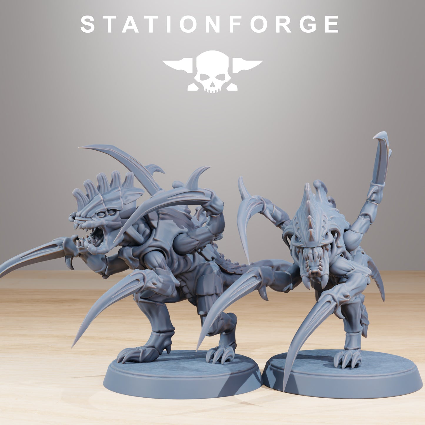 Produktfoto Tabletop 28mm The Printing Goes Ever On (TPGEO) 0: Xenarid Infantry Melee Unit