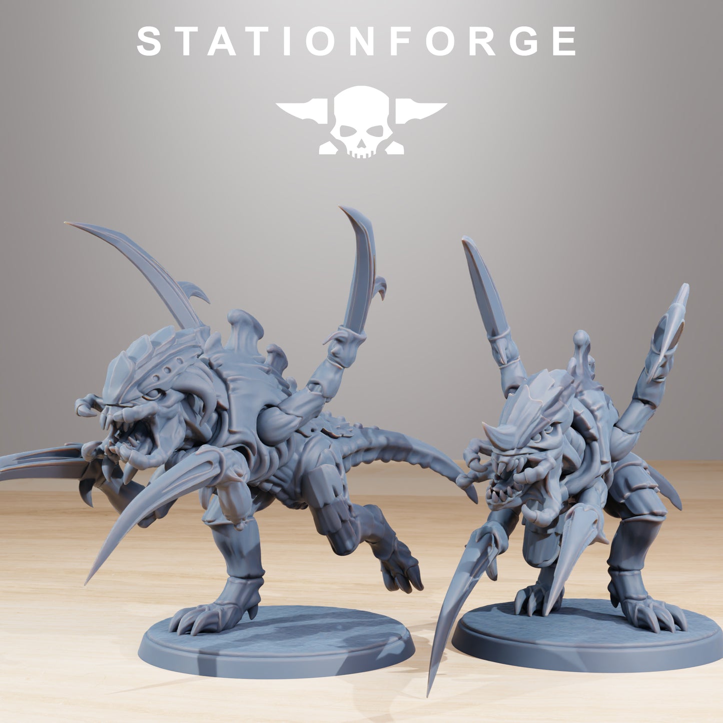 Produktfoto Tabletop 28mm The Printing Goes Ever On (TPGEO) 0: Xenarid Infantry Melee Unit