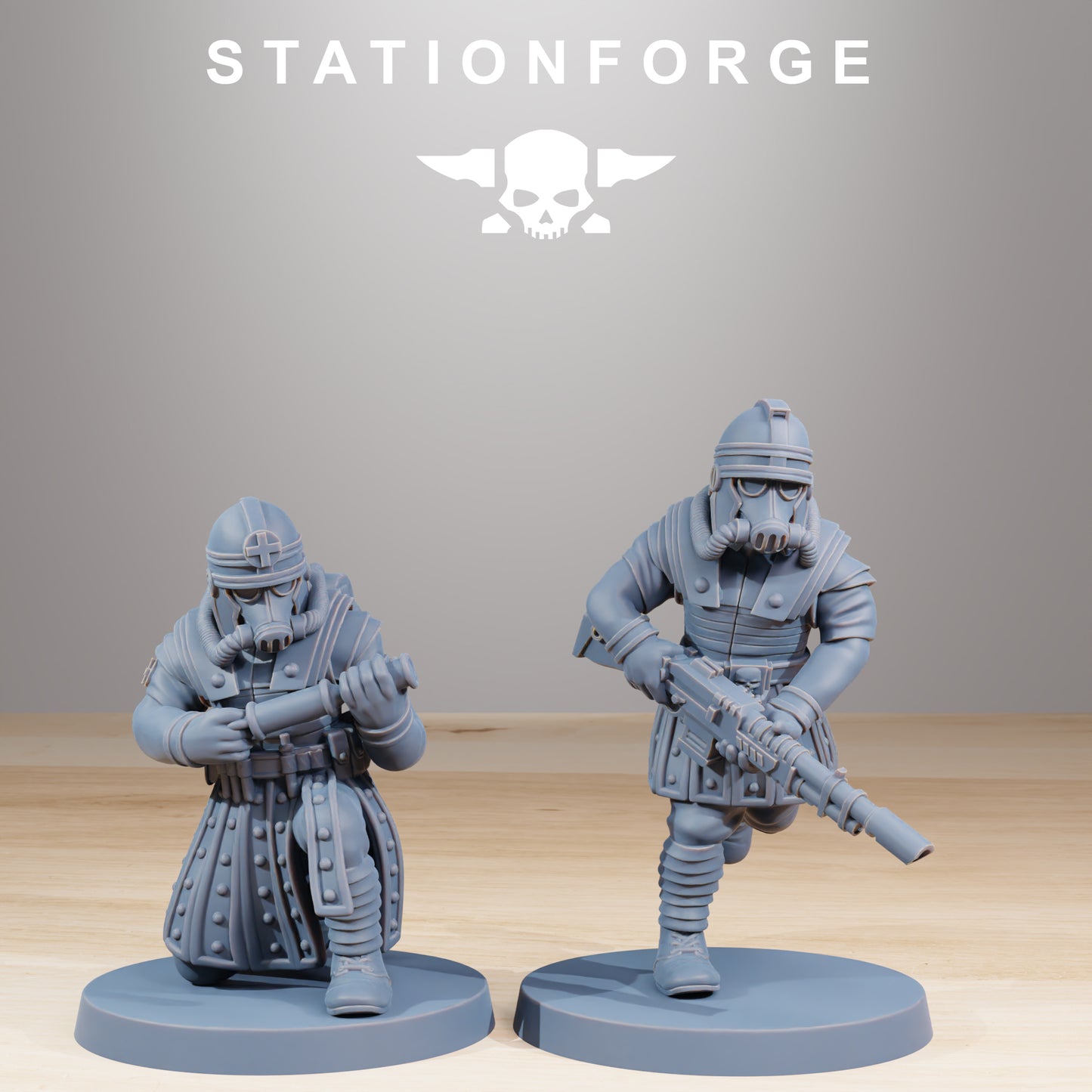 Product photo Tabletop 28mm The Printing Goes Ever On (TPGEO) 0: GrimGuard Vexillatio