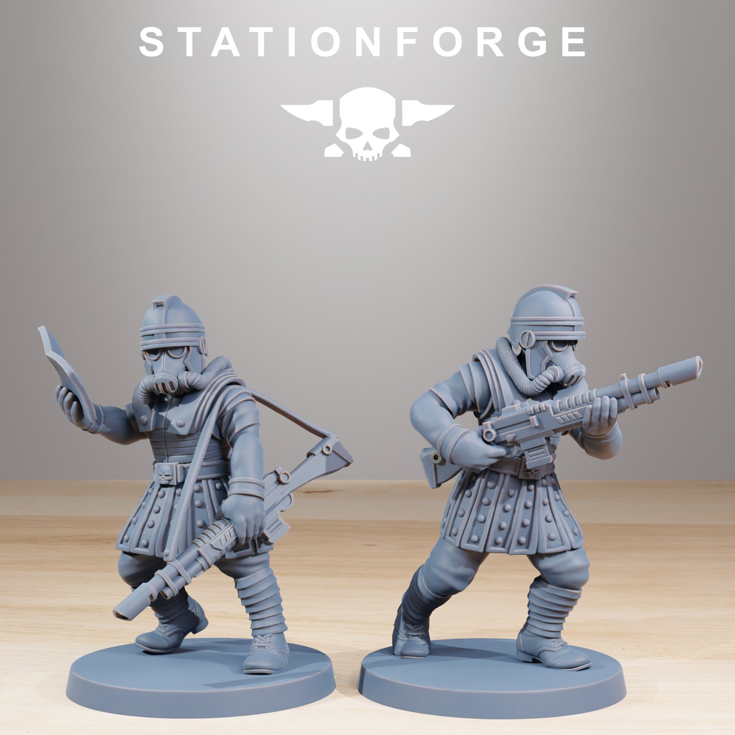 Product photo Tabletop 28mm The Printing Goes Ever On (TPGEO) 0: GrimGuard Vexillatio
