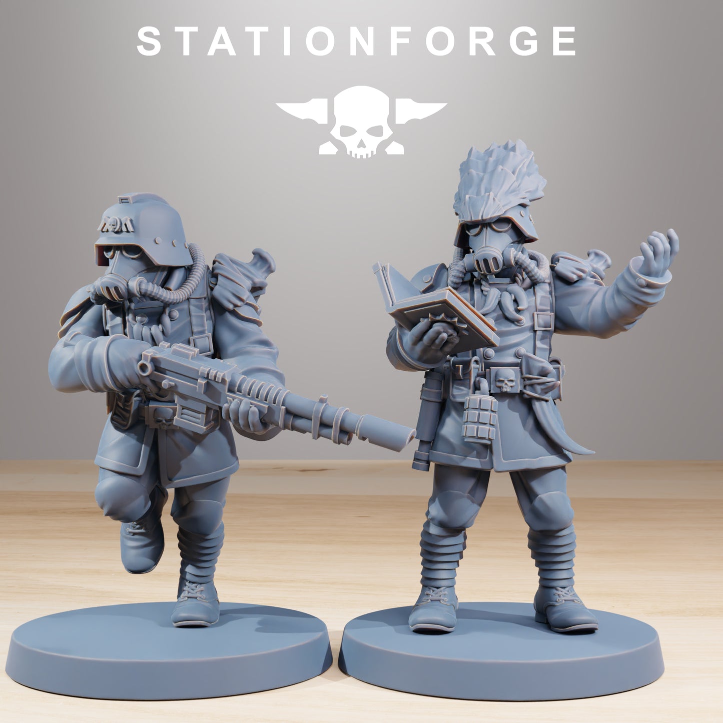 Product photo Tabletop 28mm The Printing Goes Ever On (TPGEO) 0: GrimGuard Xenarid Hunters
