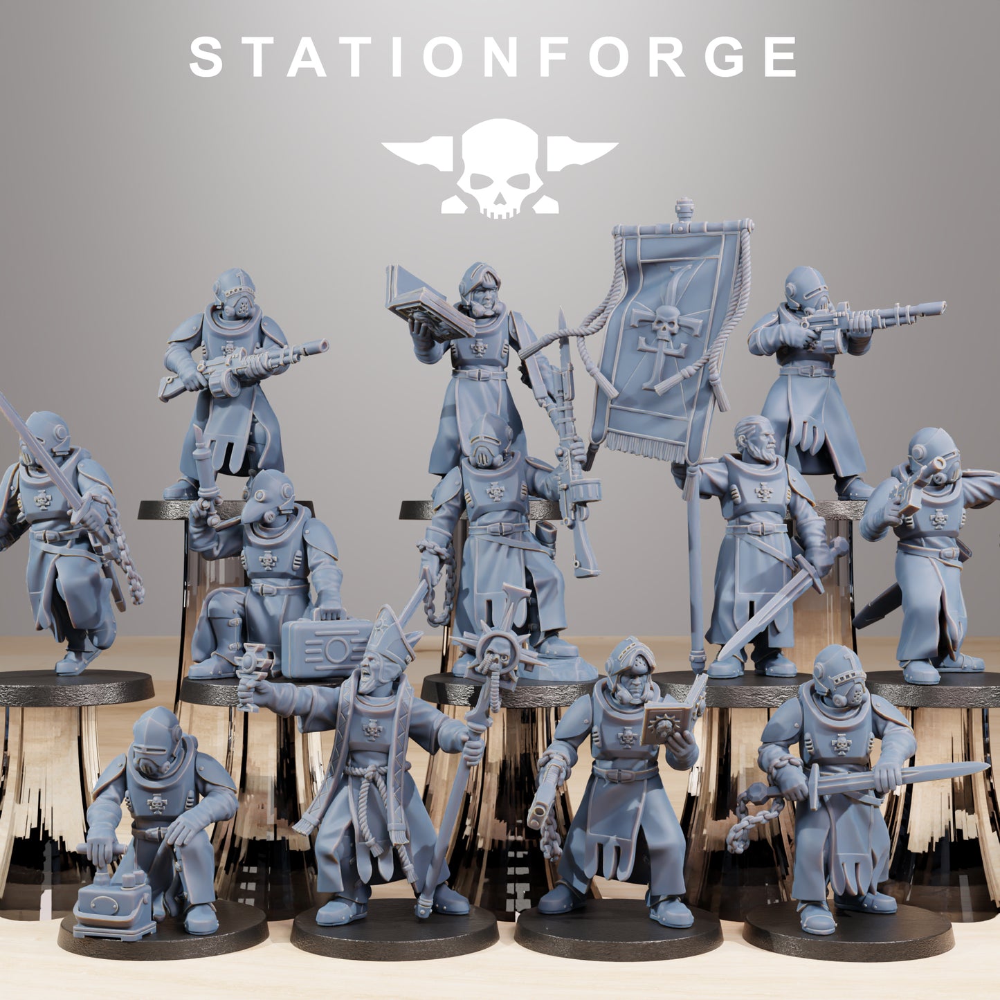 Produktfoto Tabletop 28mm The Printing Goes Ever On (TPGEO) 0: RoyalGuard Templars