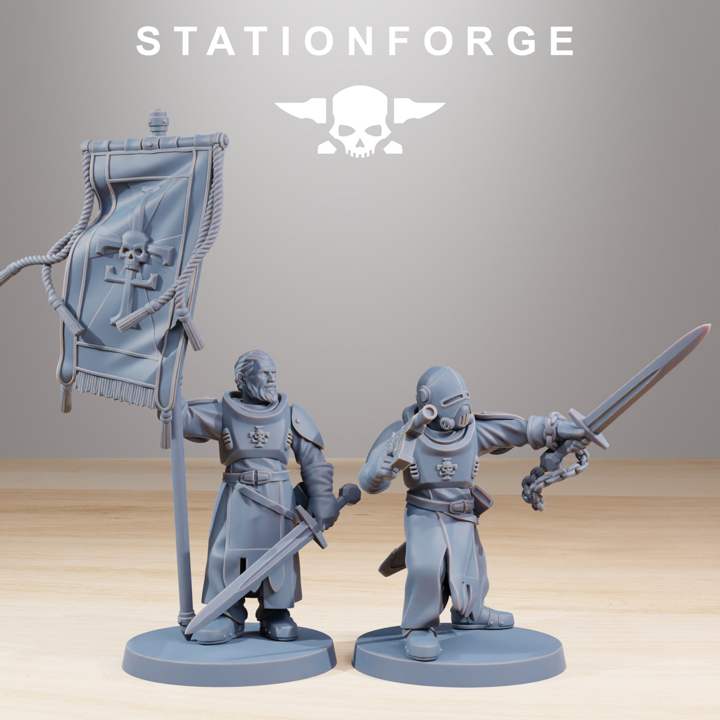 Produktfoto Tabletop 28mm The Printing Goes Ever On (TPGEO) 0: RoyalGuard Templars