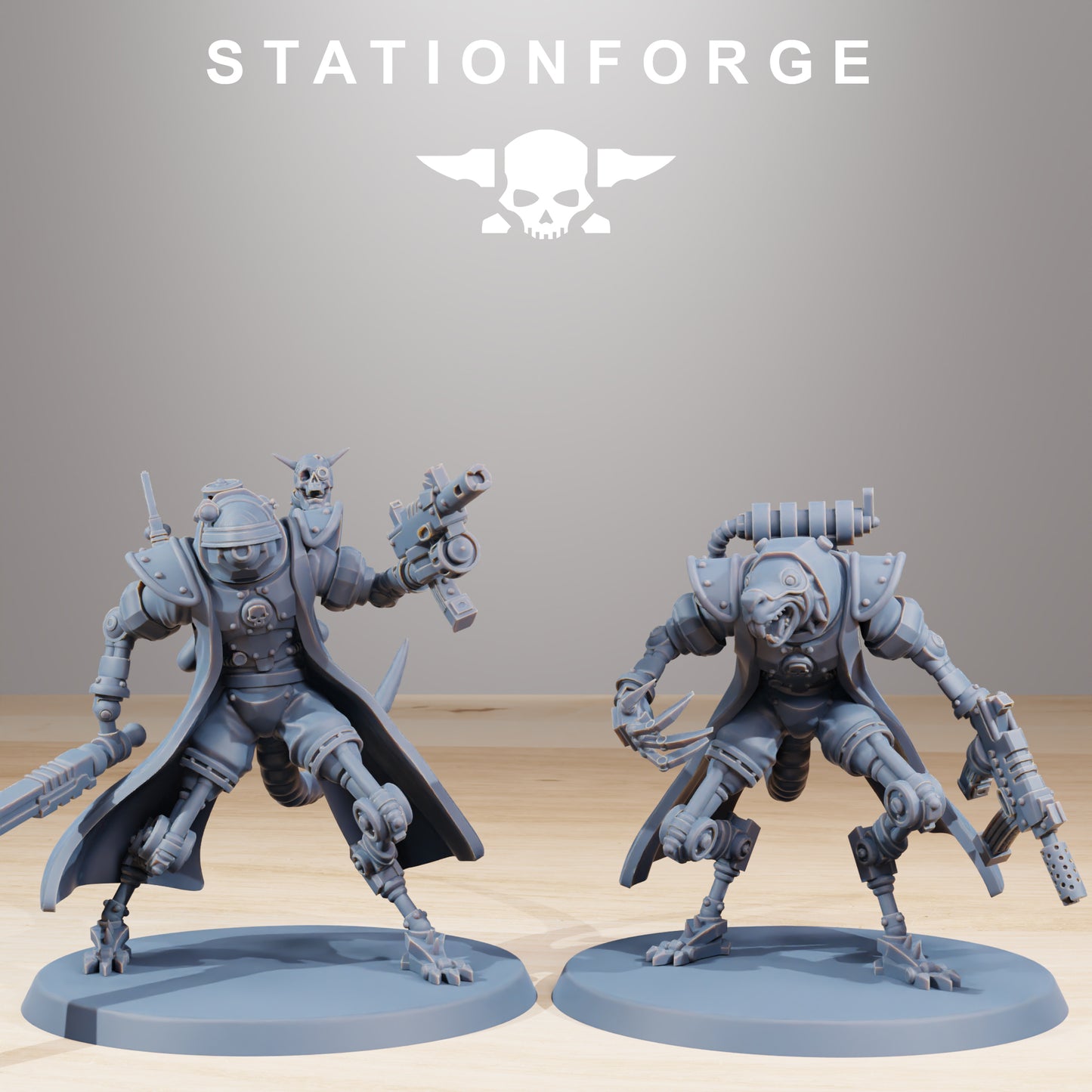 Product photo Tabletop 28mm The Printing Goes Ever On (TPGEO) 0: Raticus Curdsters