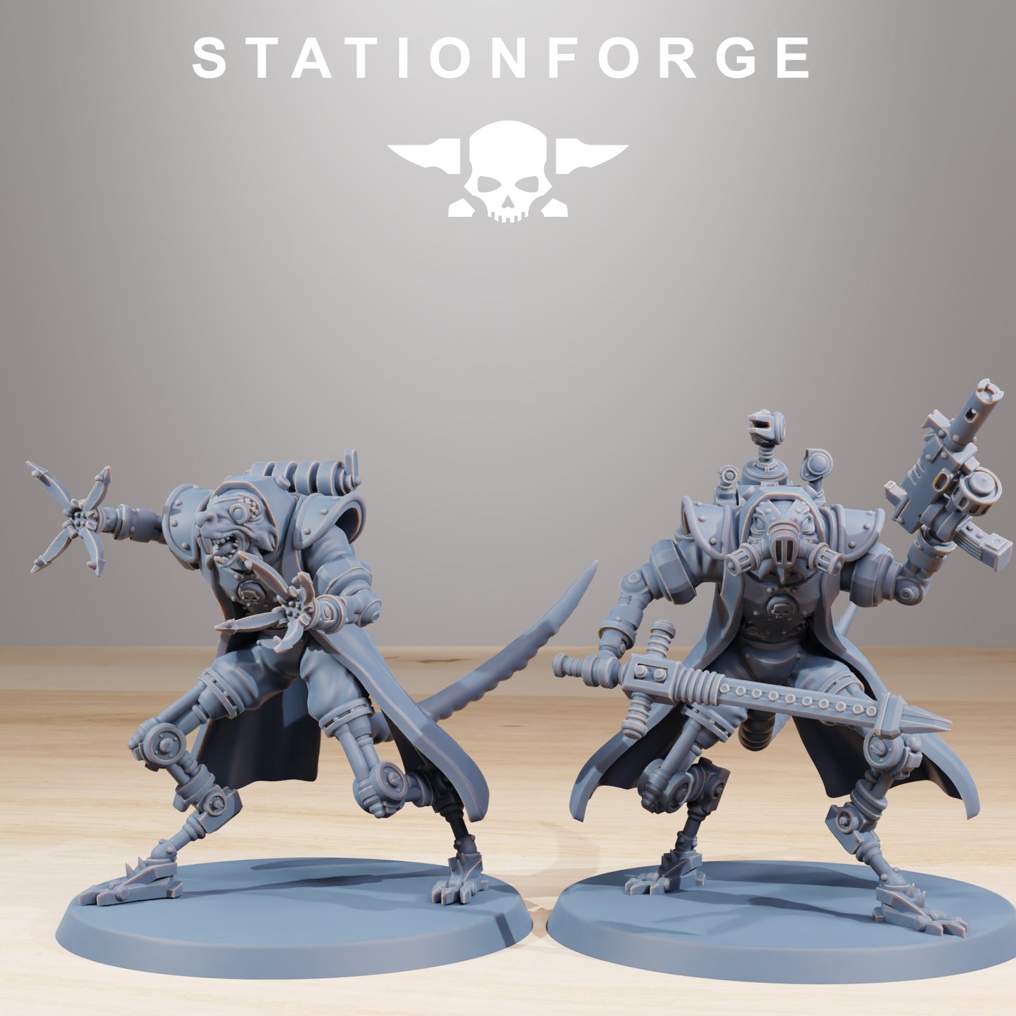 Product photo Tabletop 28mm The Printing Goes Ever On (TPGEO) 0: Raticus Curdsters