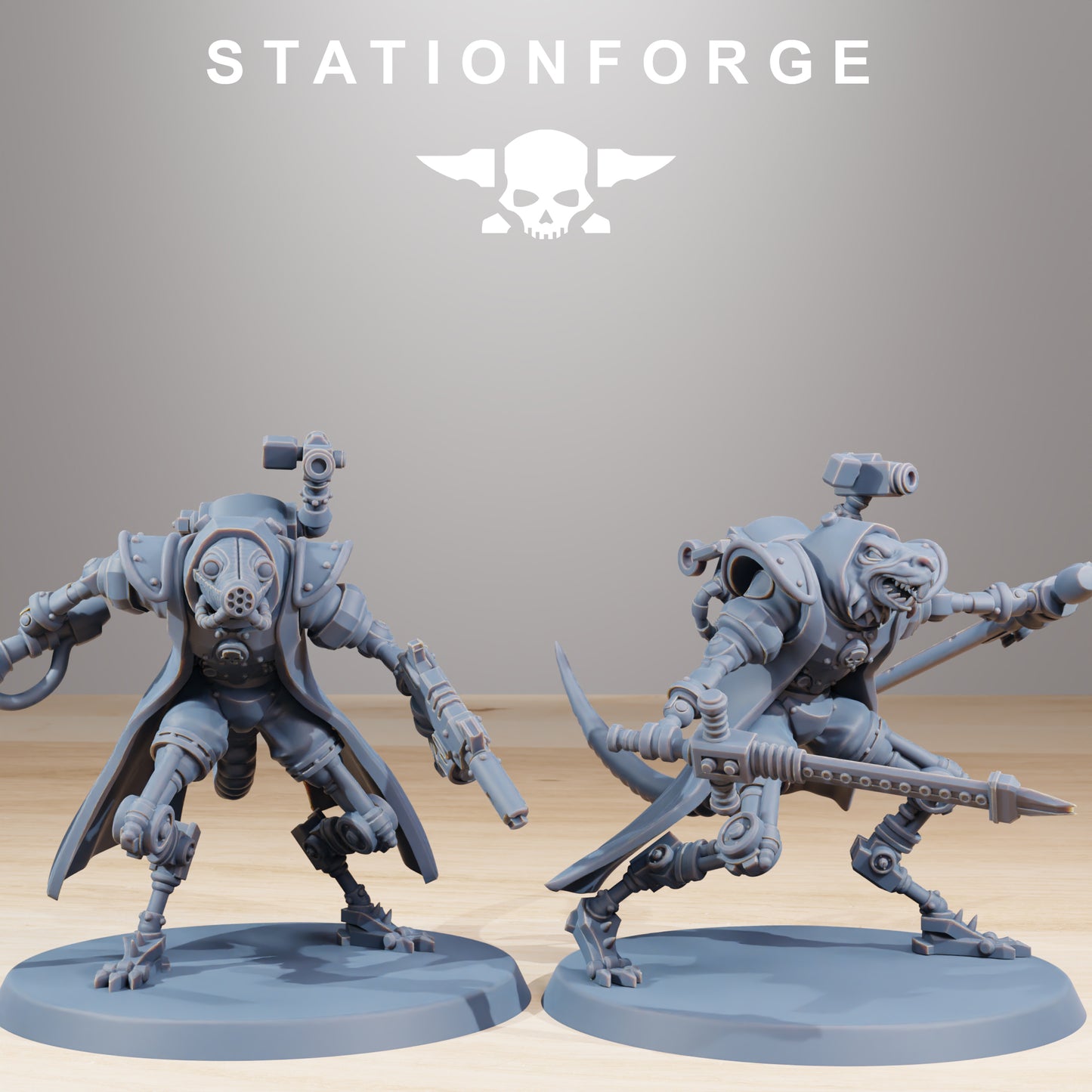 Product photo Tabletop 28mm The Printing Goes Ever On (TPGEO) 0: Raticus Curdsters