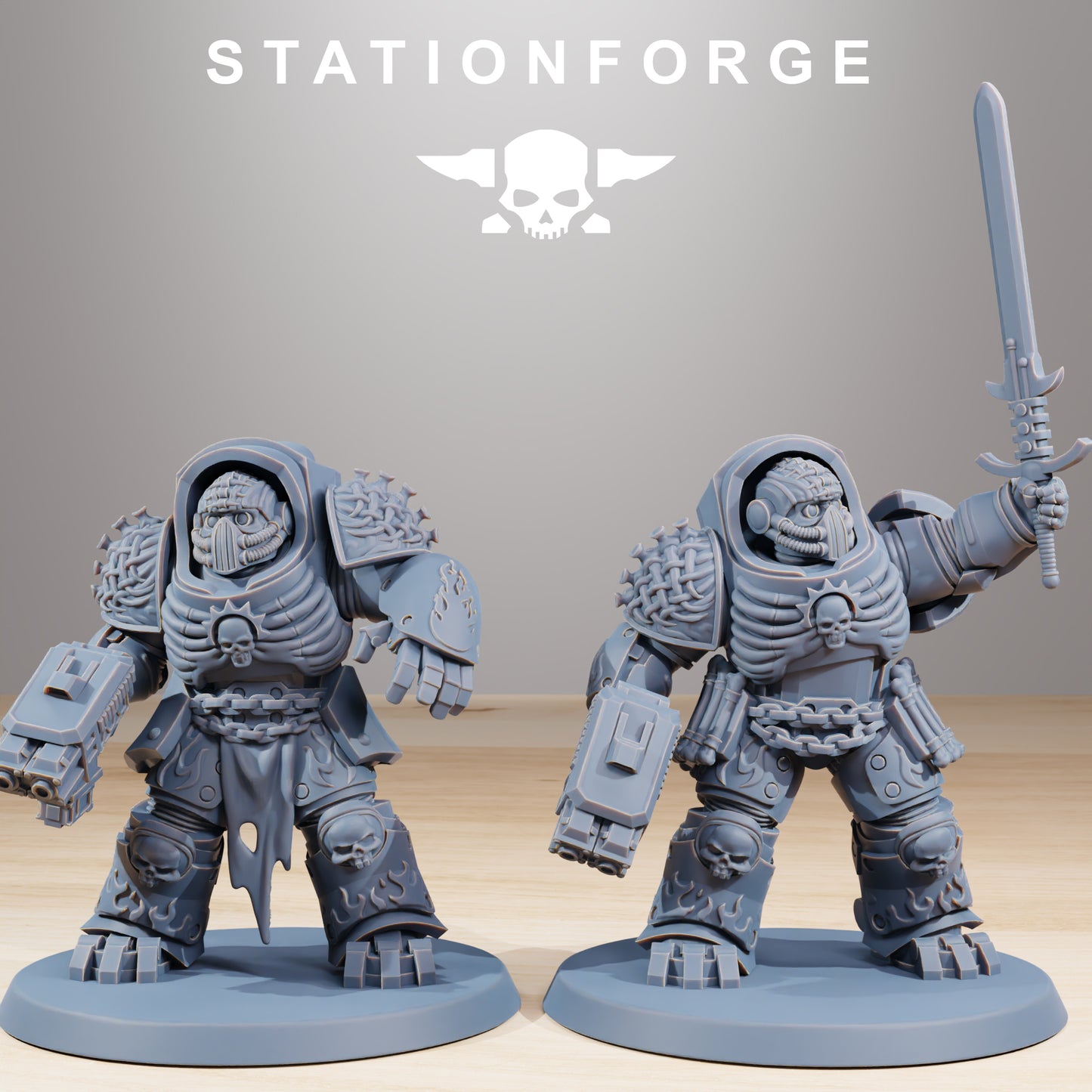 Product photo Tabletop 28mm The Printing Goes Ever On (TPGEO) 0: Doom Reaper Vanguards