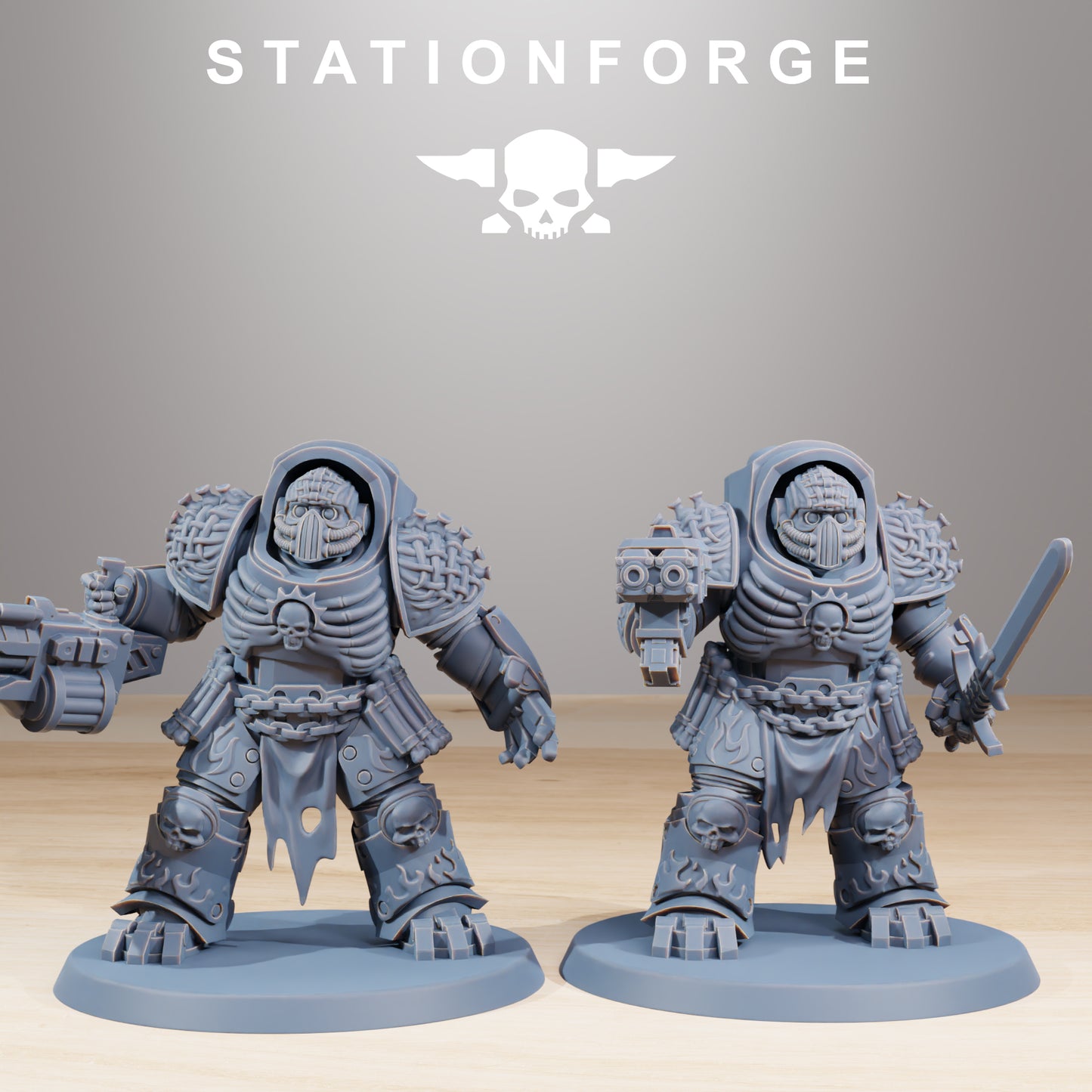 Product photo Tabletop 28mm The Printing Goes Ever On (TPGEO) 0: Doom Reaper Vanguards