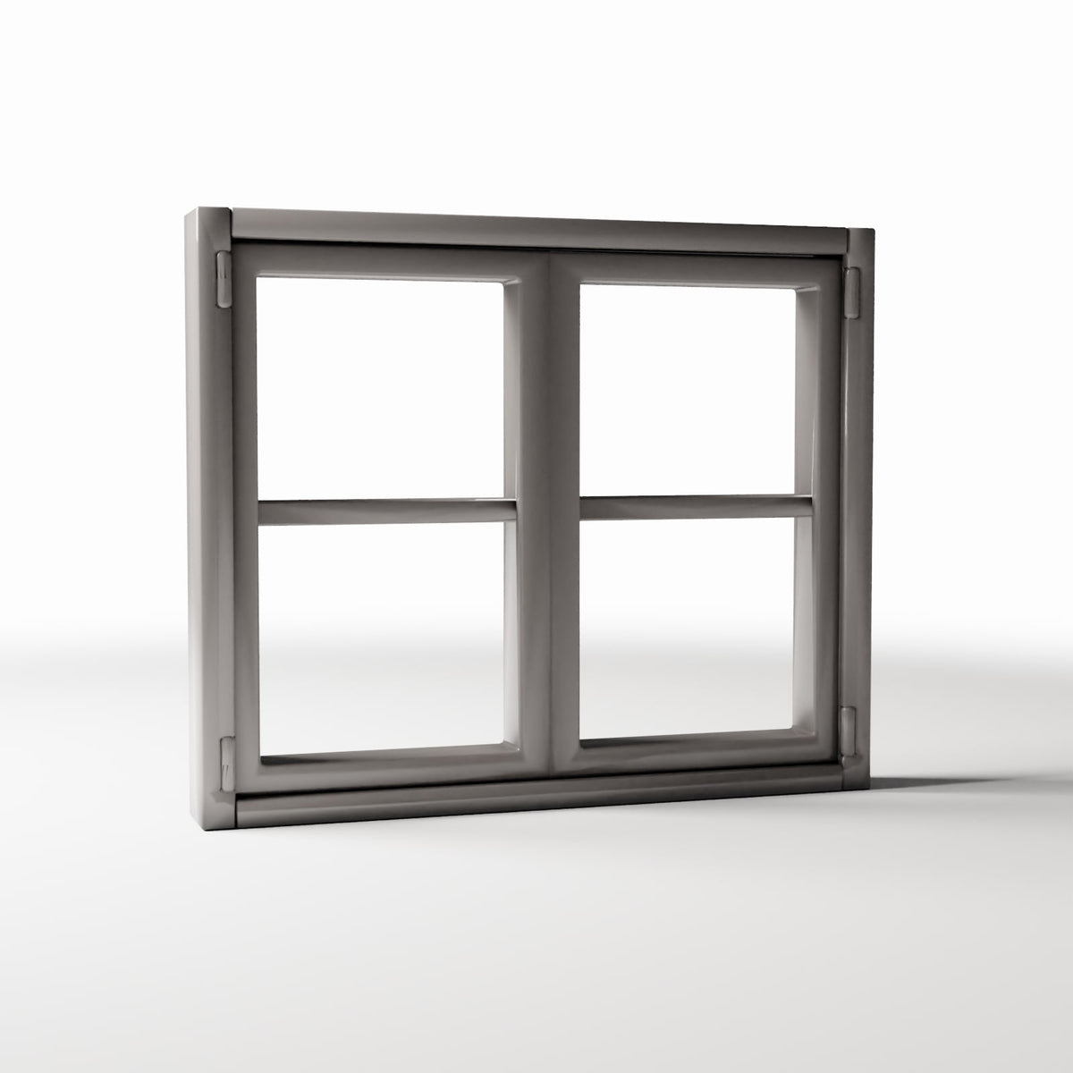 Diorama model-building product photo 3: Diorama Building: Rustic Double Window with Sill (Ref. 967D)