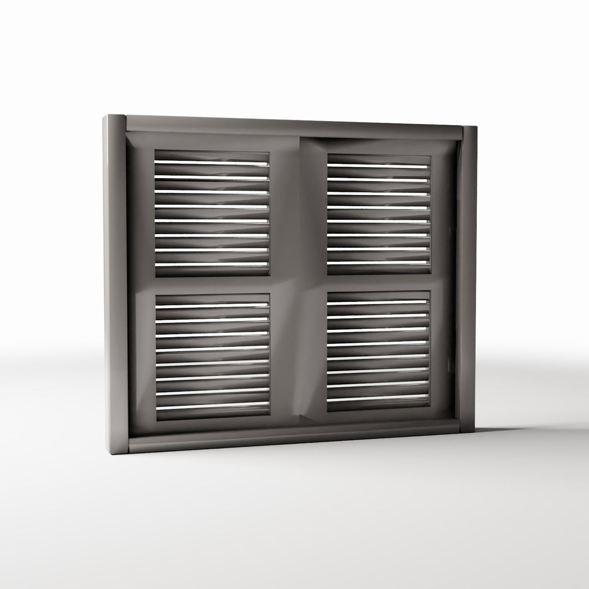 Diorama model-building product photo 3: Diorama Building: Rustic Window with Shutters (Ref. 973D)