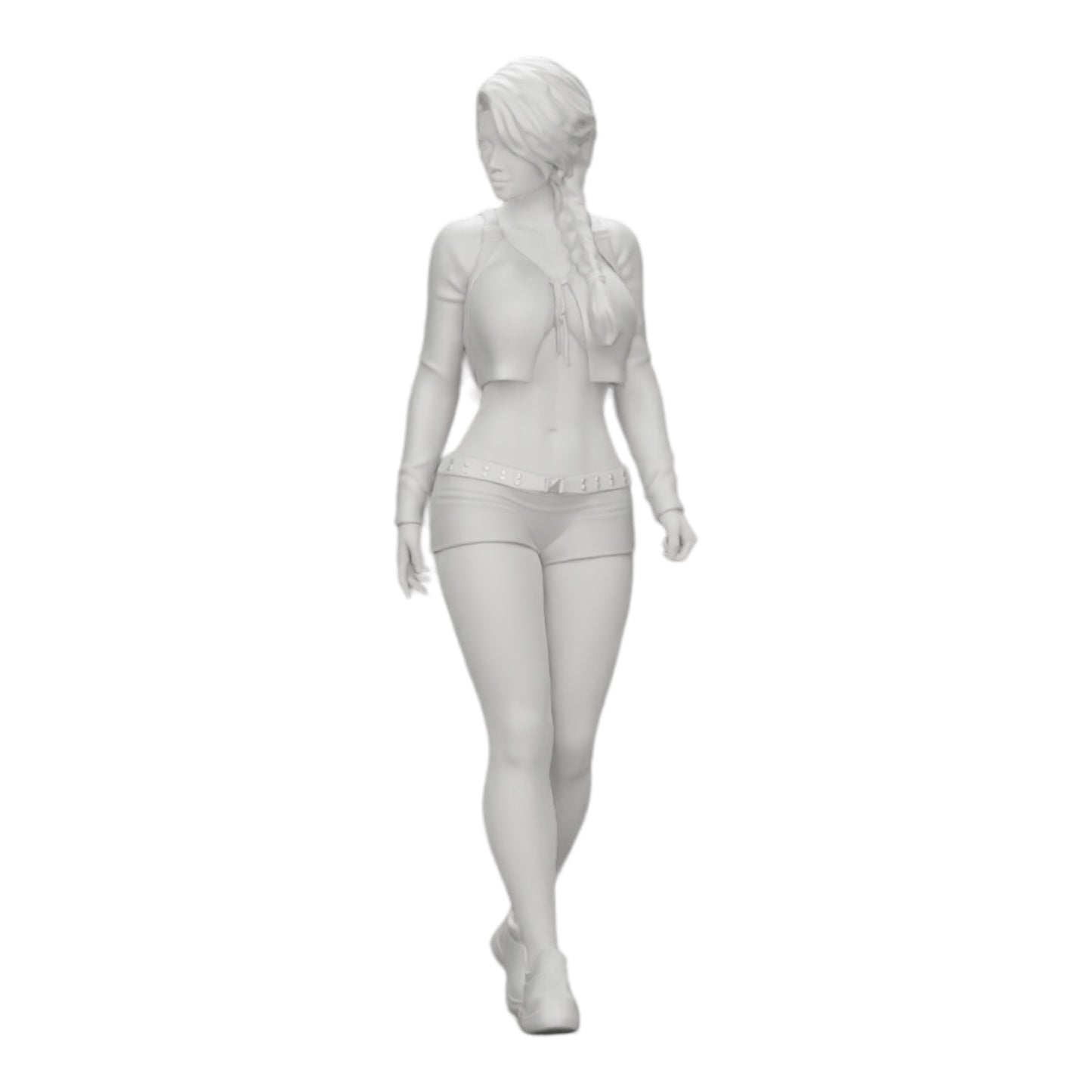 Produktfoto 0: Sexy Mädchen, in Shorts, Minishirt und Rucksack (Ref Nr. A0)