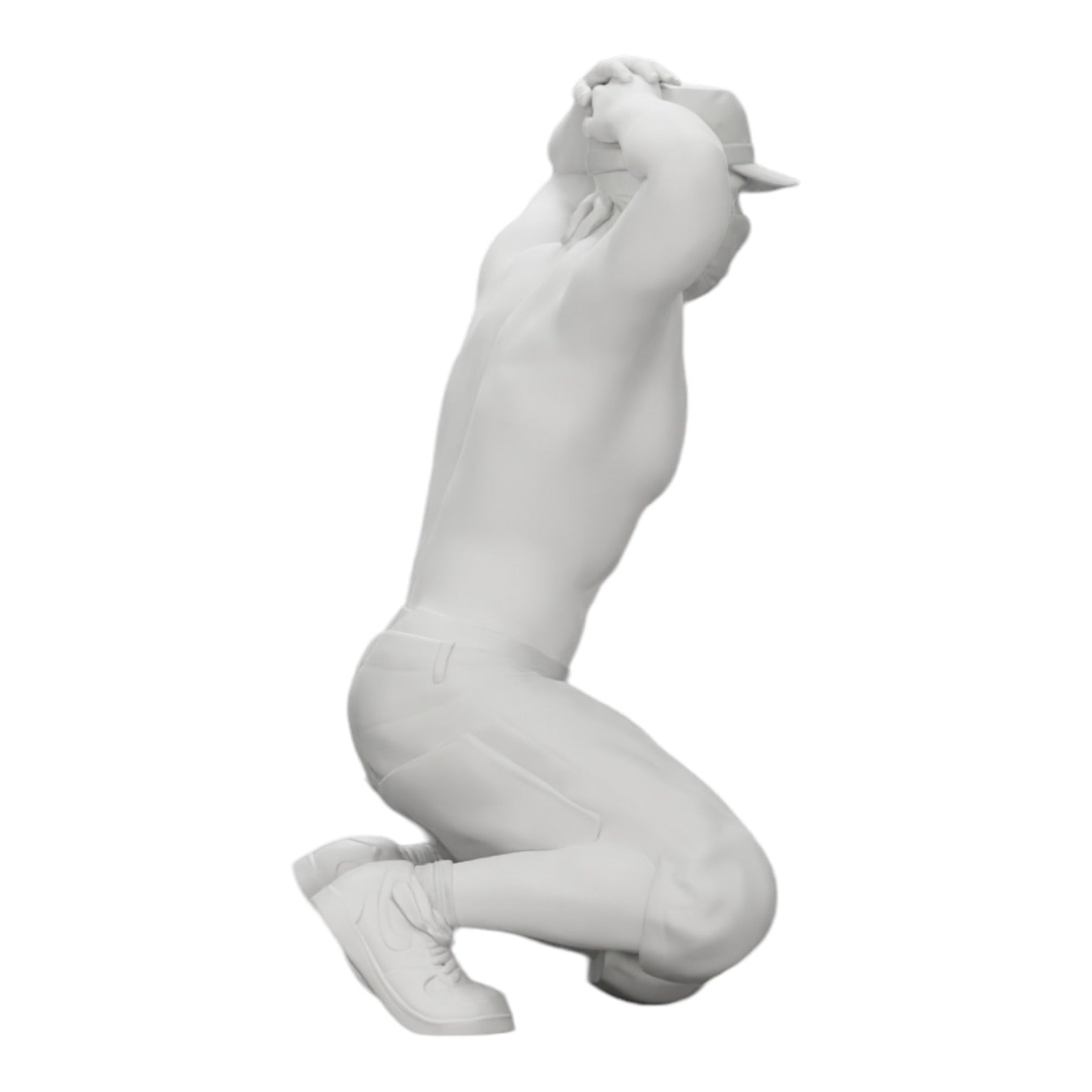 Diorama model building product photo 0: Gangster with mask and hat before arrest (Ref No. A2)