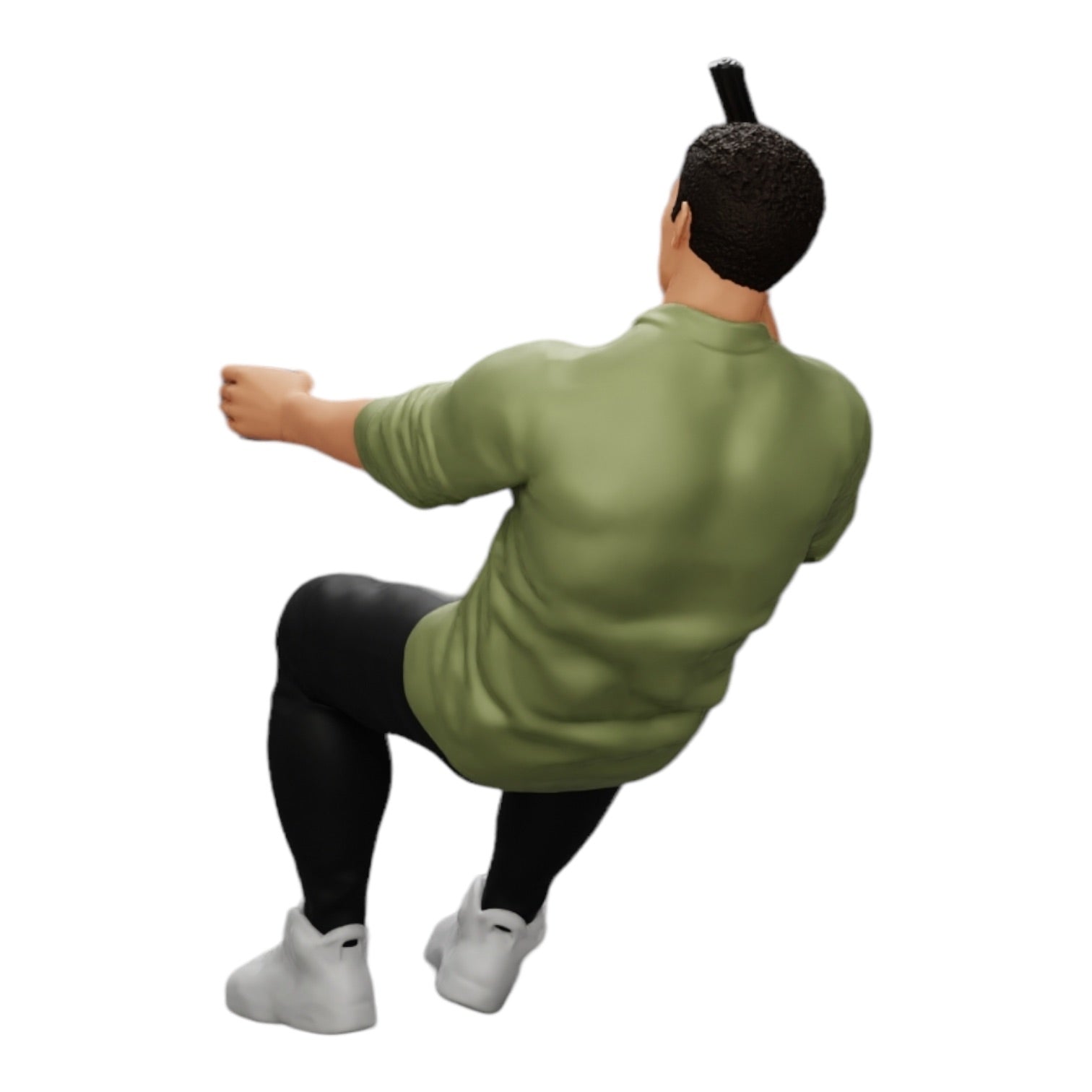 Diorama model building product photo 0: Sitting gangster with a glass of whiskey and a weapon at the poker table (Ref No. A5)