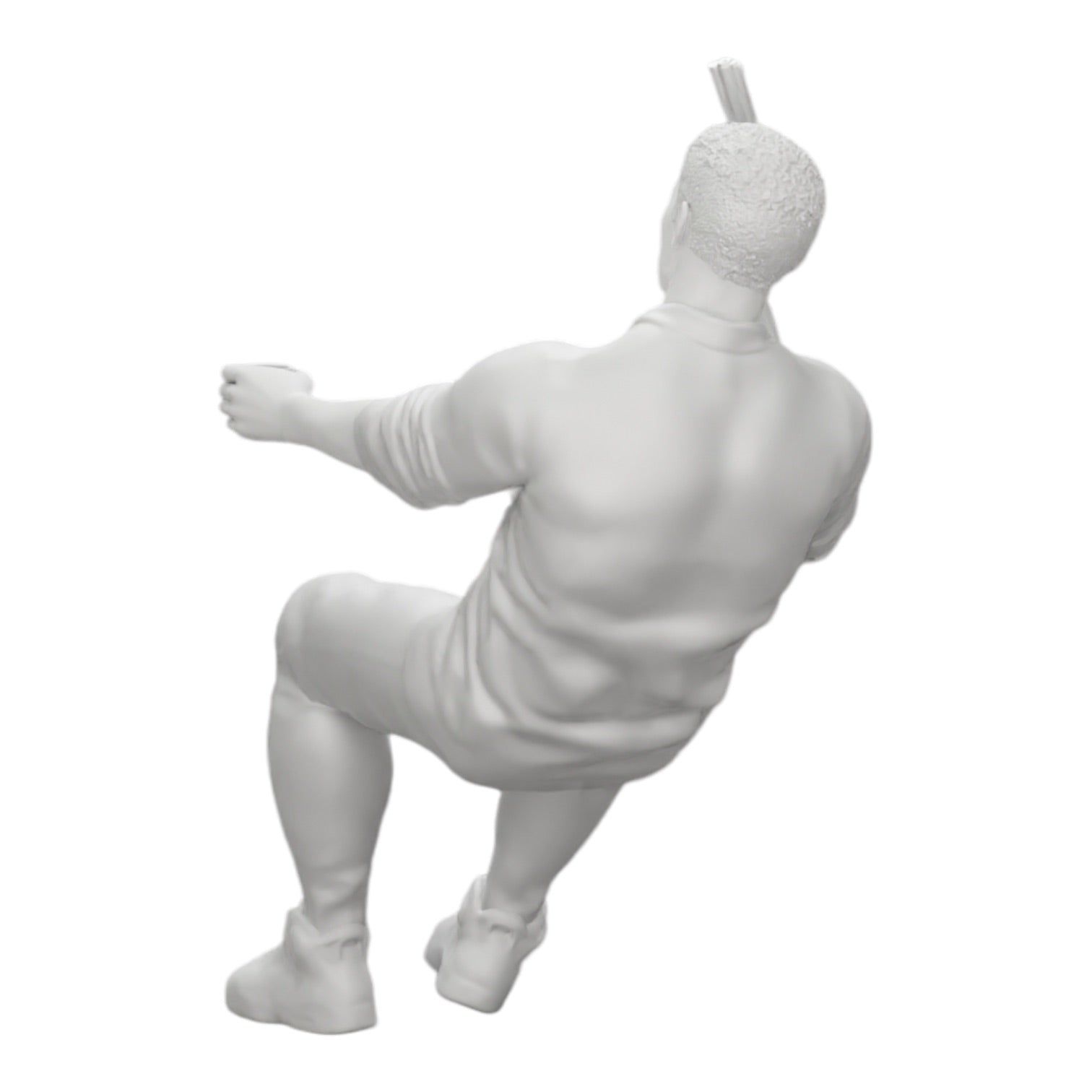 Diorama model building product photo 0: Sitting gangster with a glass of whiskey and a weapon at the poker table (Ref No. A5)