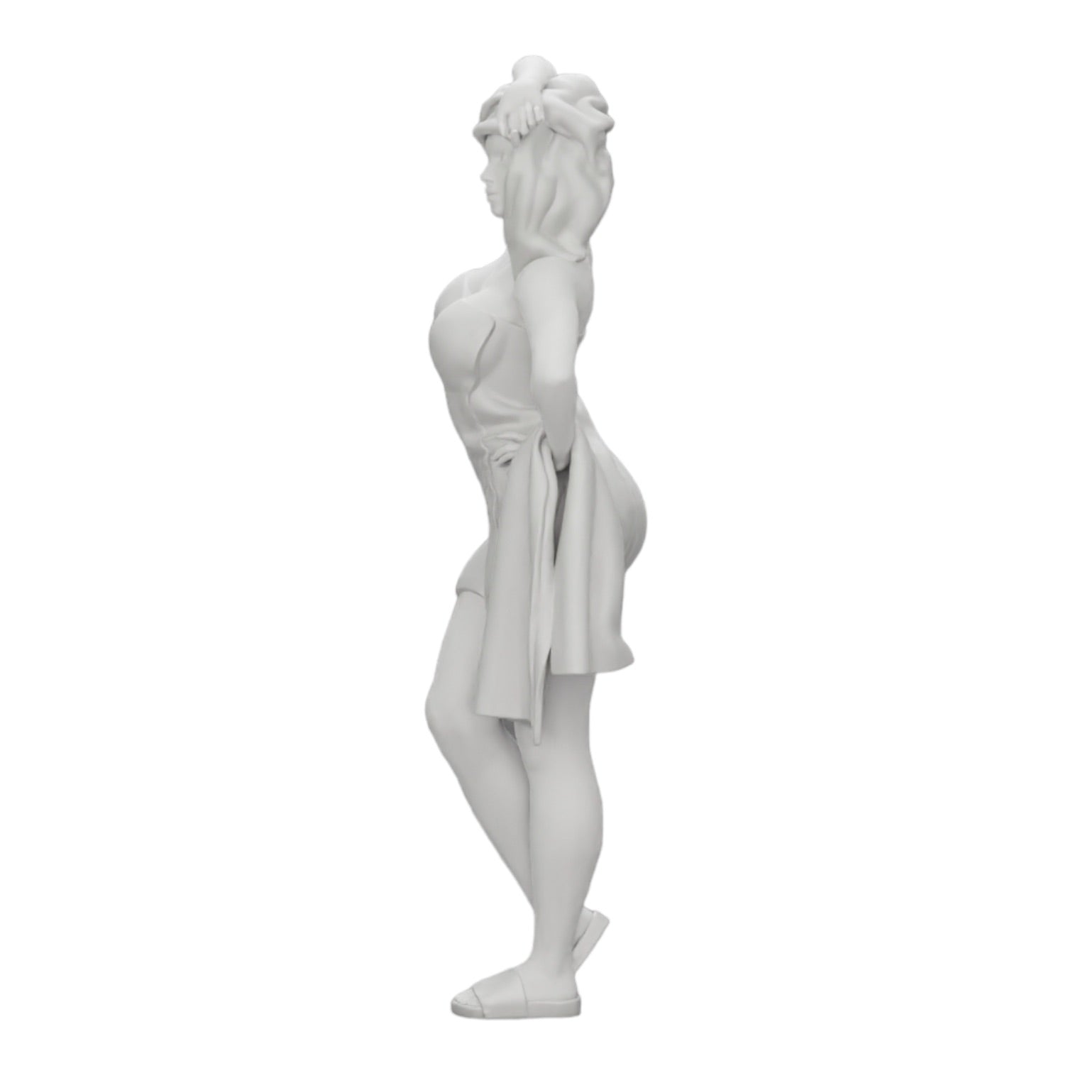 Diorama model building product photo 0: Sexy woman after shower with bathrobe and towel (Ref No. A10)