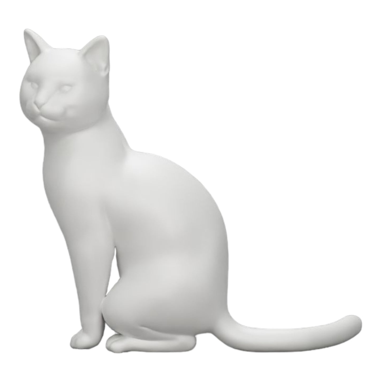 Diorama model building product photo 0: Pretty girl kneeling next to her cat (Ref No. A21)