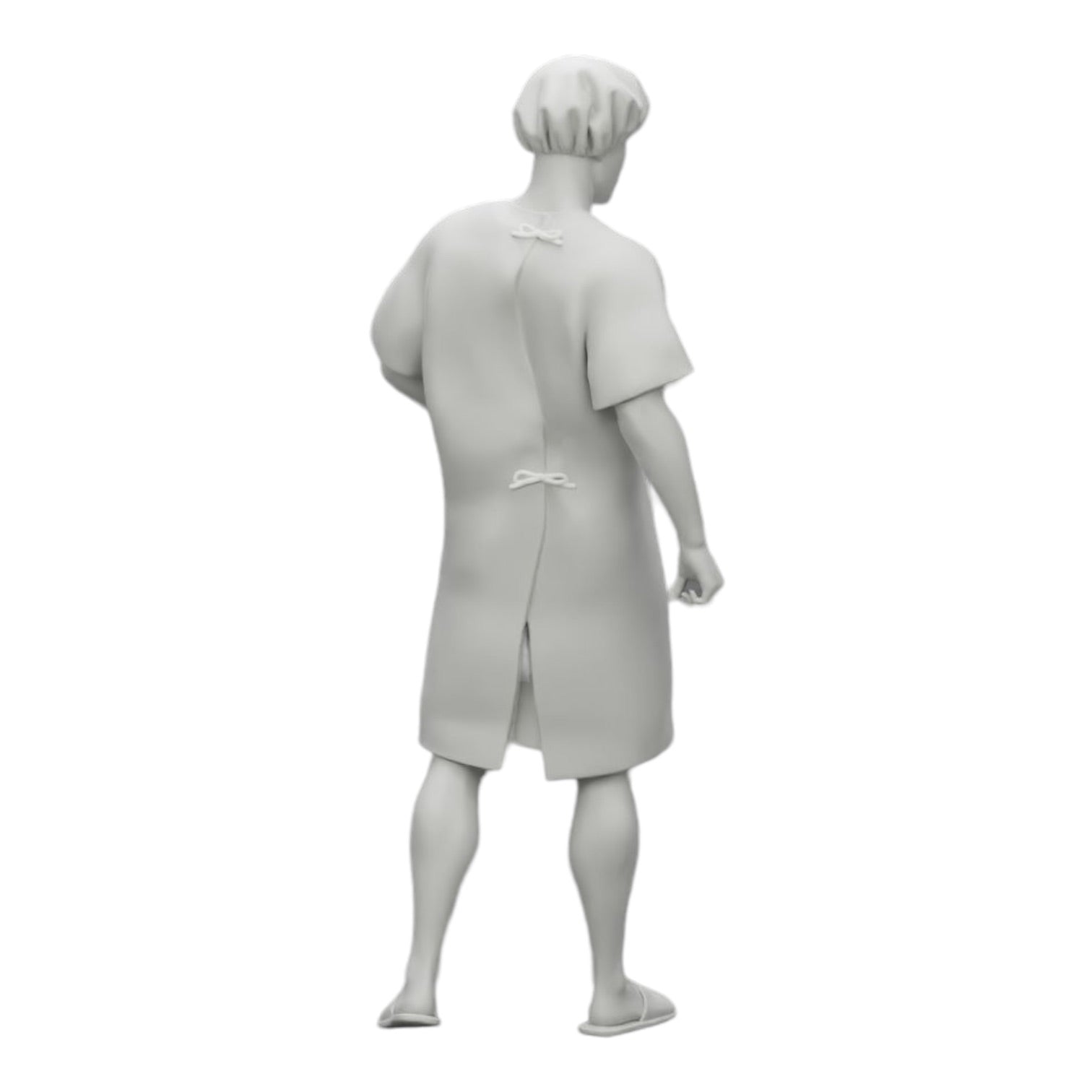 Diorama model building product photo 0: Patient in hospital is moving forward (Ref No. A27)