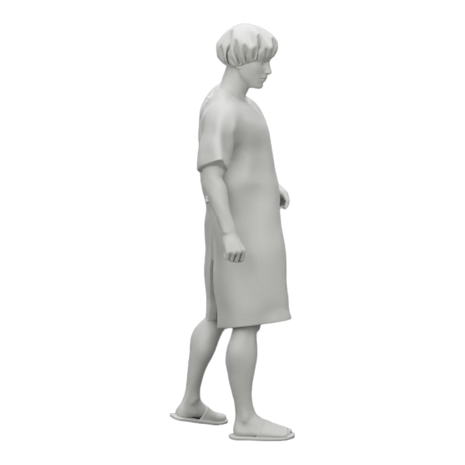 Diorama model building product photo 0: Patient in hospital is moving forward (Ref No. A27)