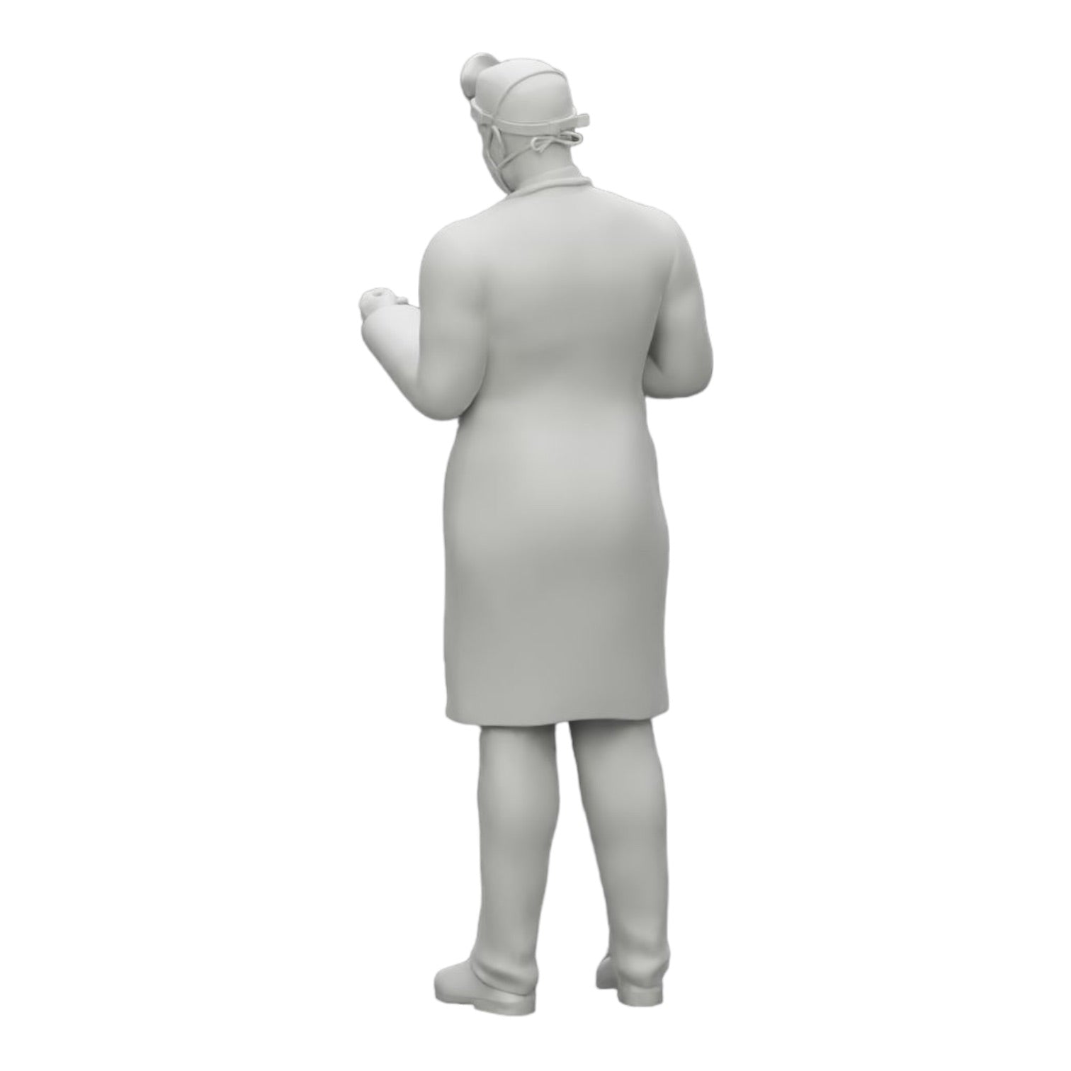 Diorama model building product photo 0: Surgeon/Doctor in hospital with stethoscope (Ref No. A29)