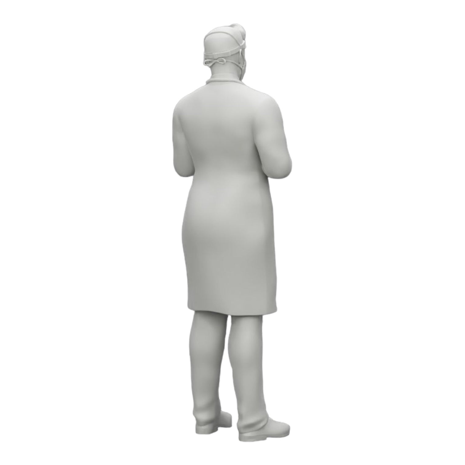 Diorama model building product photo 0: Surgeon/Doctor in hospital with stethoscope (Ref No. A29)